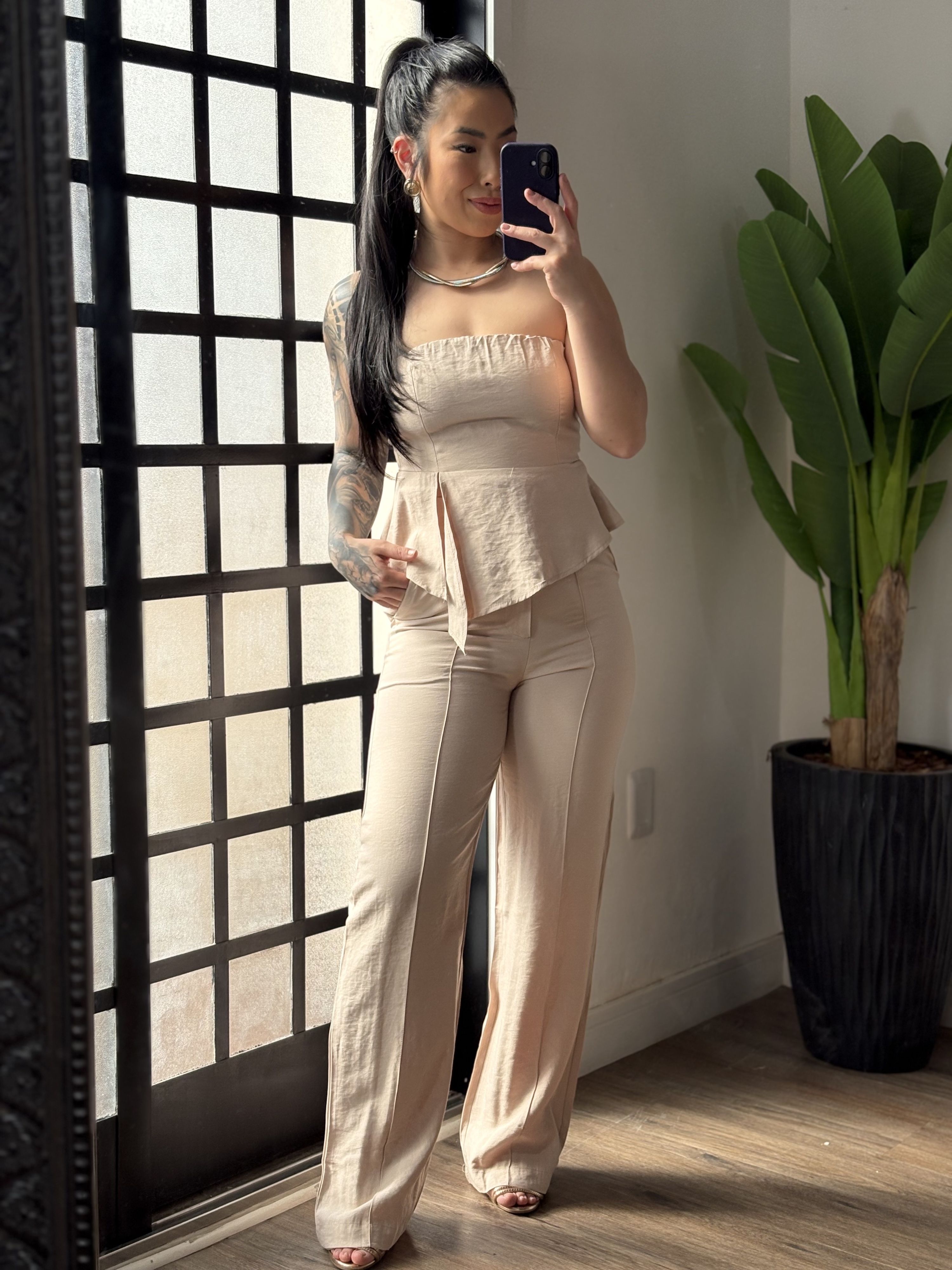 Conjunto Marrant Angelina 6028 - Bege 