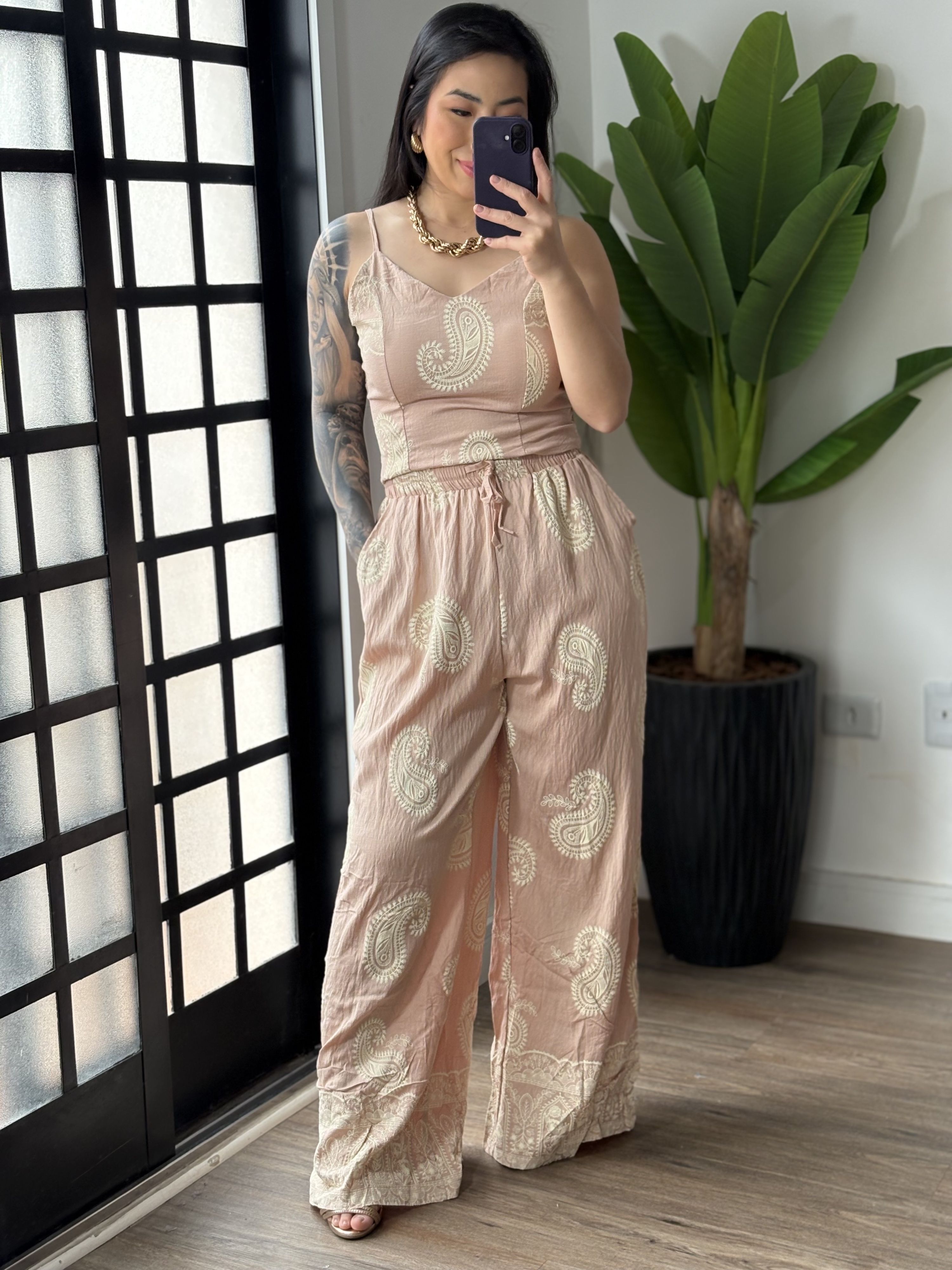 Conjunto Estampado Sol 7175 - Rose 