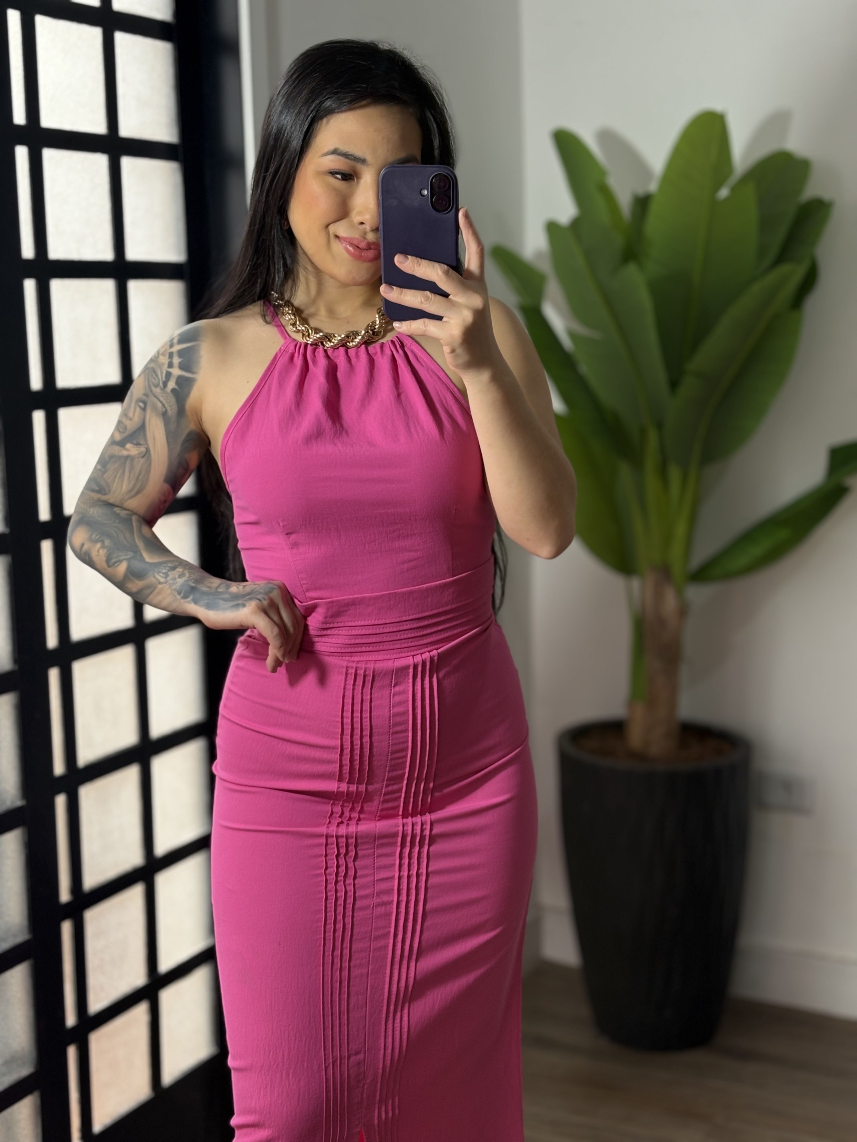 Conjunto Saia Marrant Mavi 1901 -Pink 