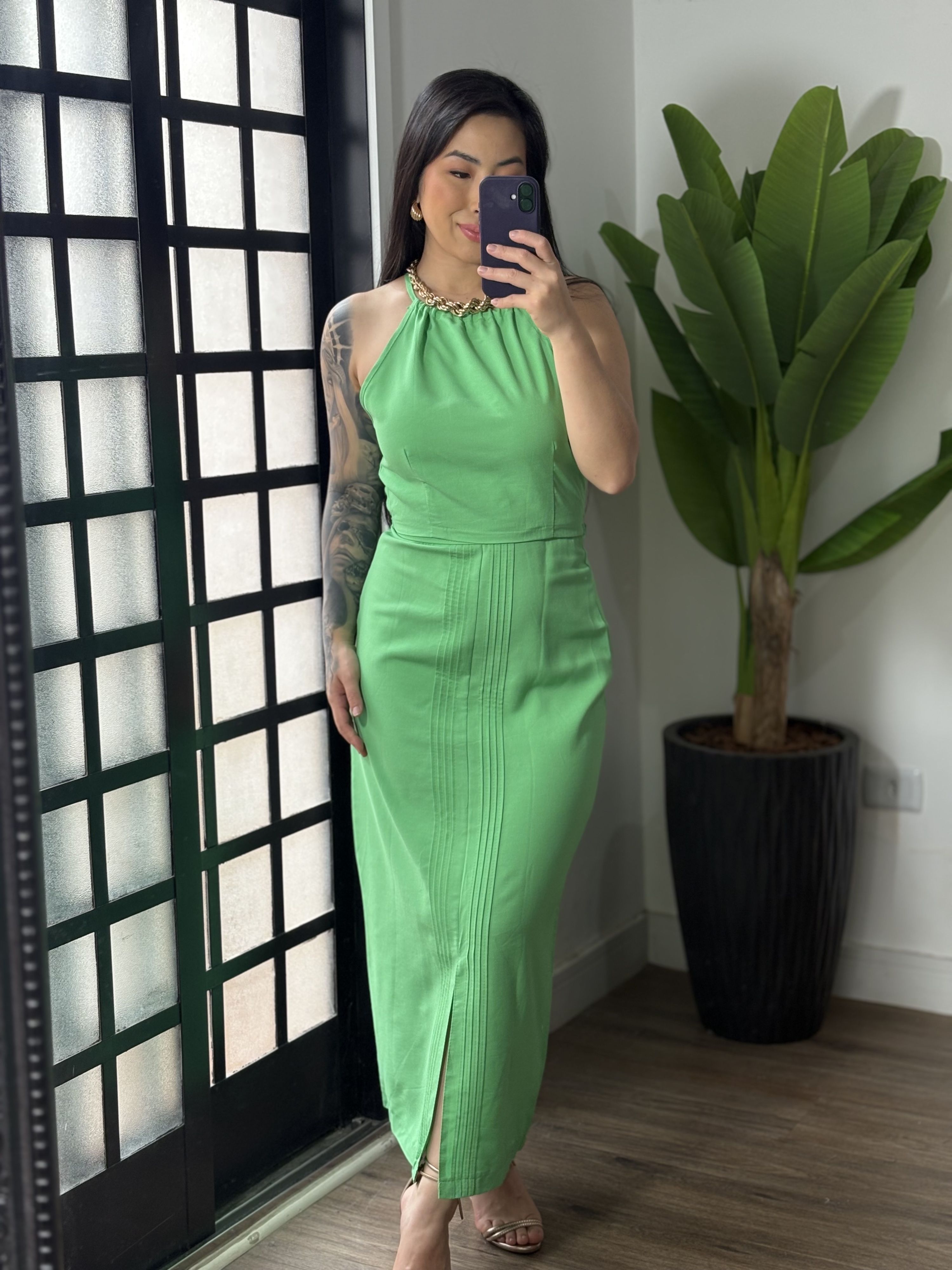 Conjunto Saia Marrant Mavi 1901 - Verde 