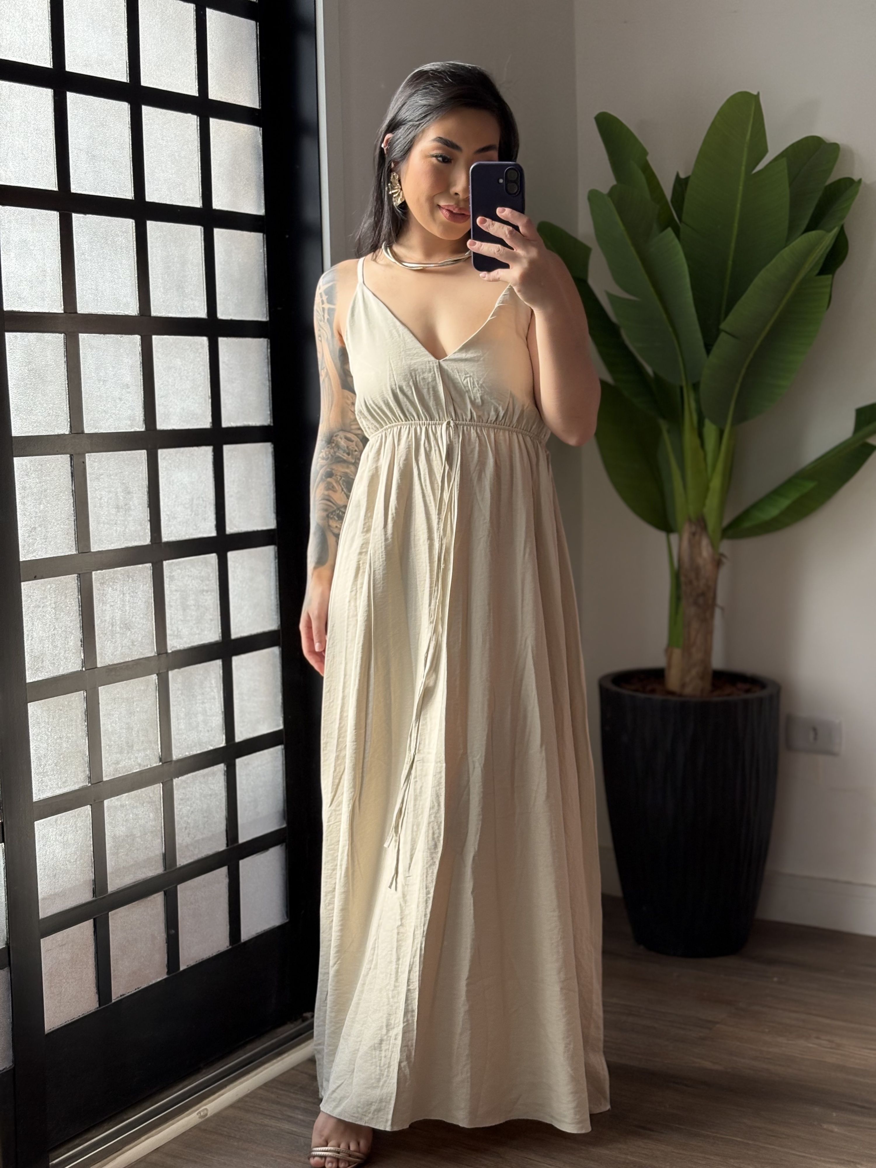 Vestido Marrant Gigi 381 - Areia 