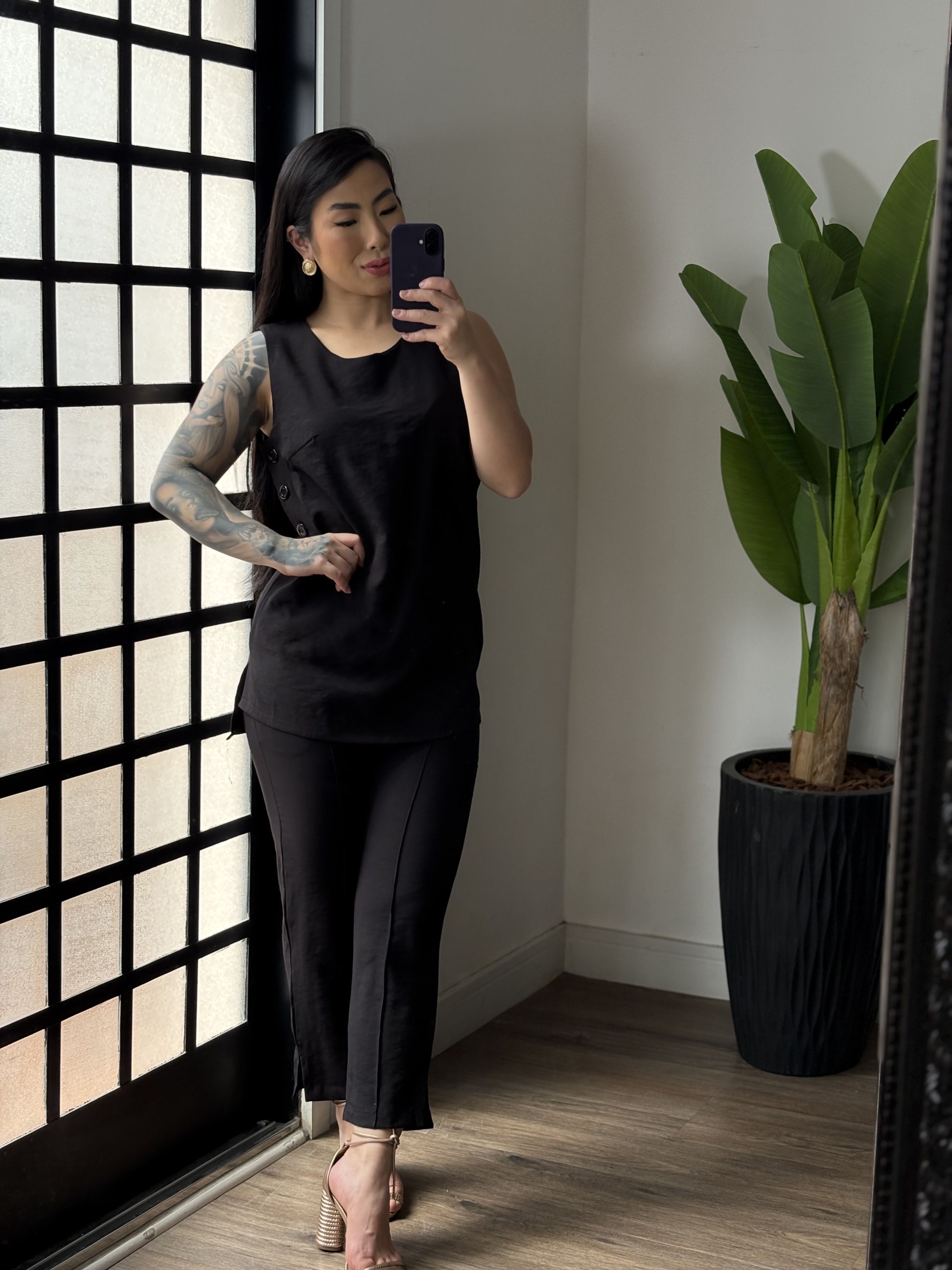 Conjunto Marrant Elisa 61004 - Preto 