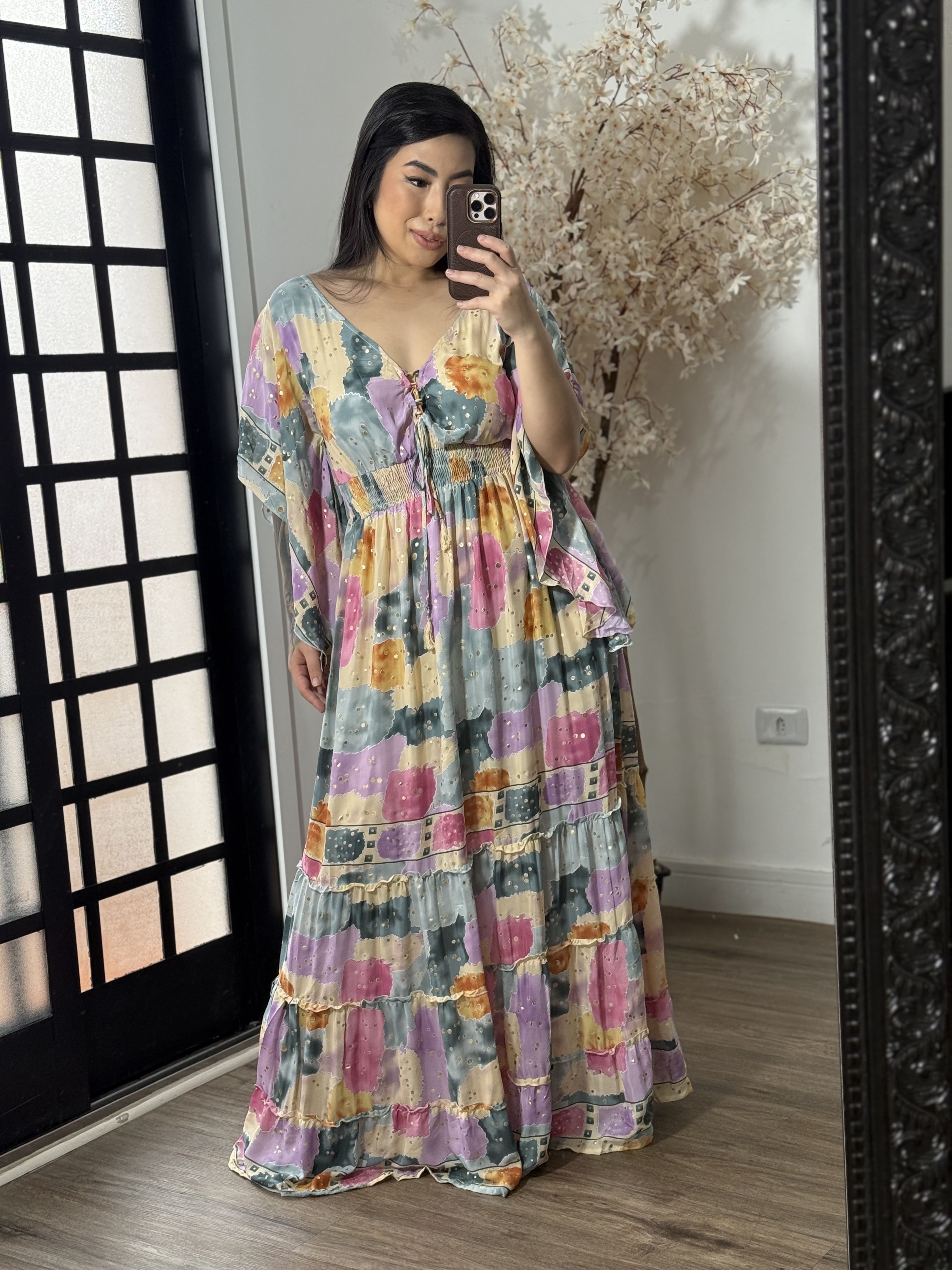 Vestido Manga Flayer 3891 - Estampado 03