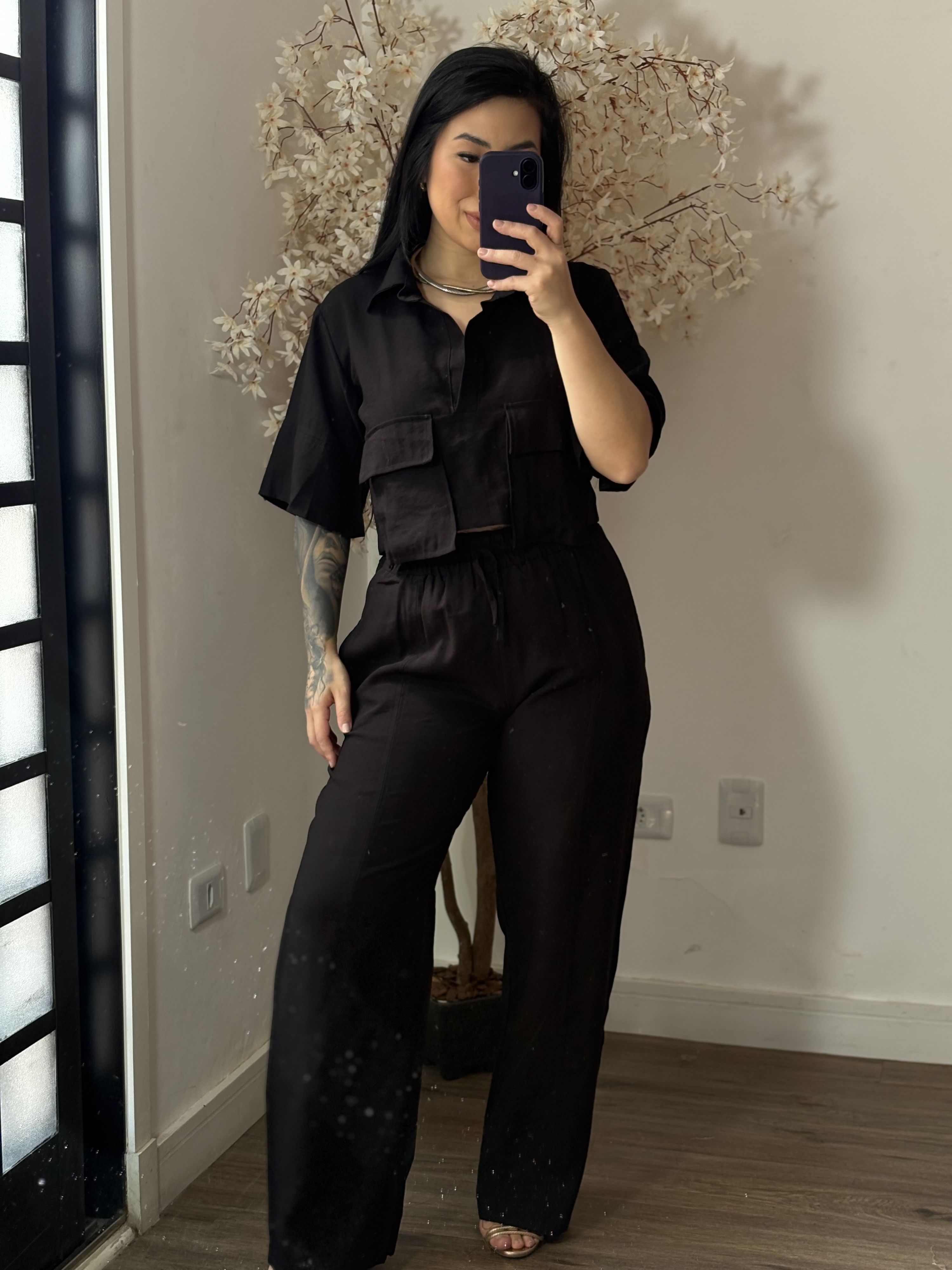 Conjunto Kyra - Preto C027