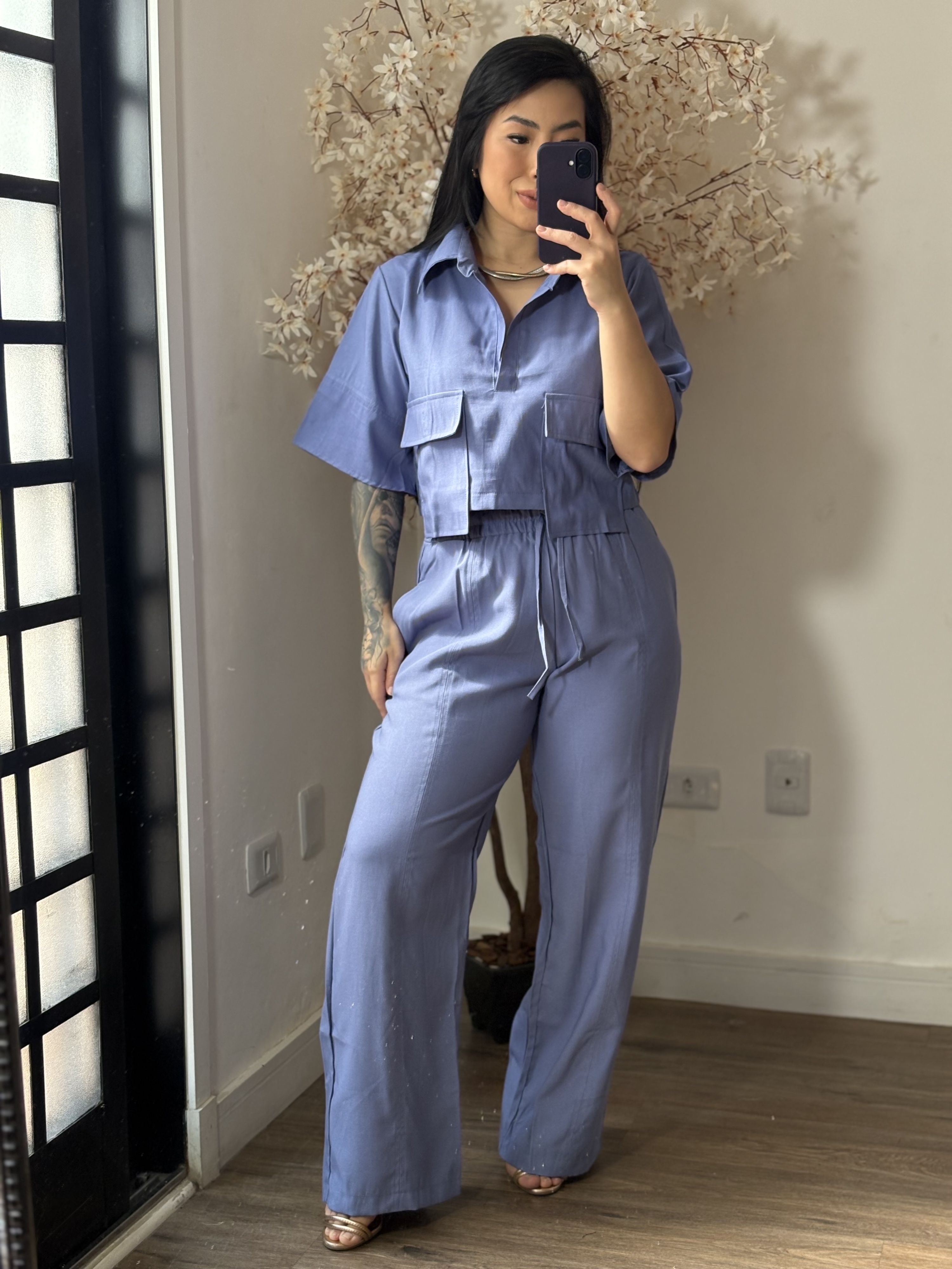 Conjunto Kyra - Azul C027