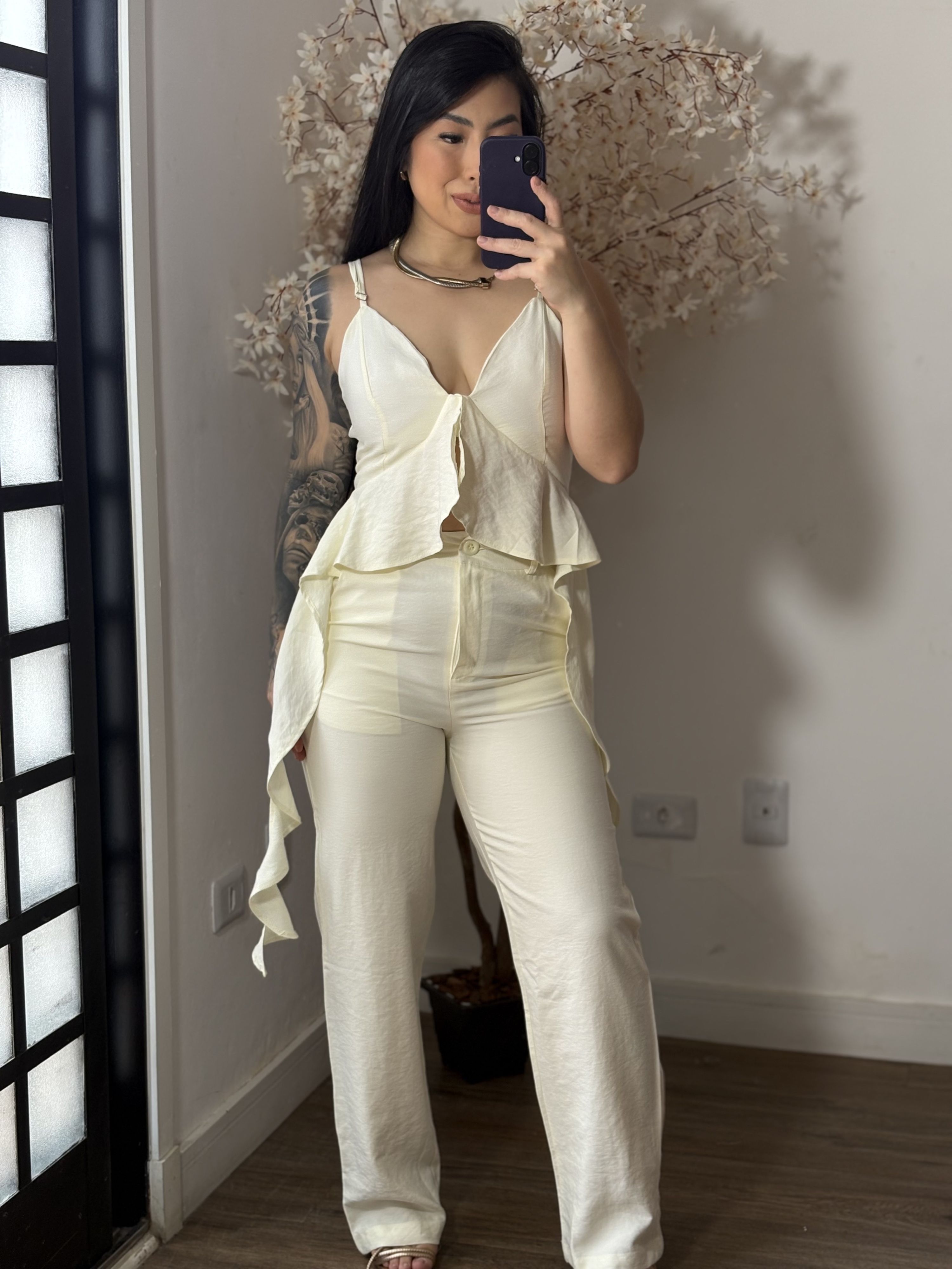 Conjunto Calça Roseli 366 - OFF 