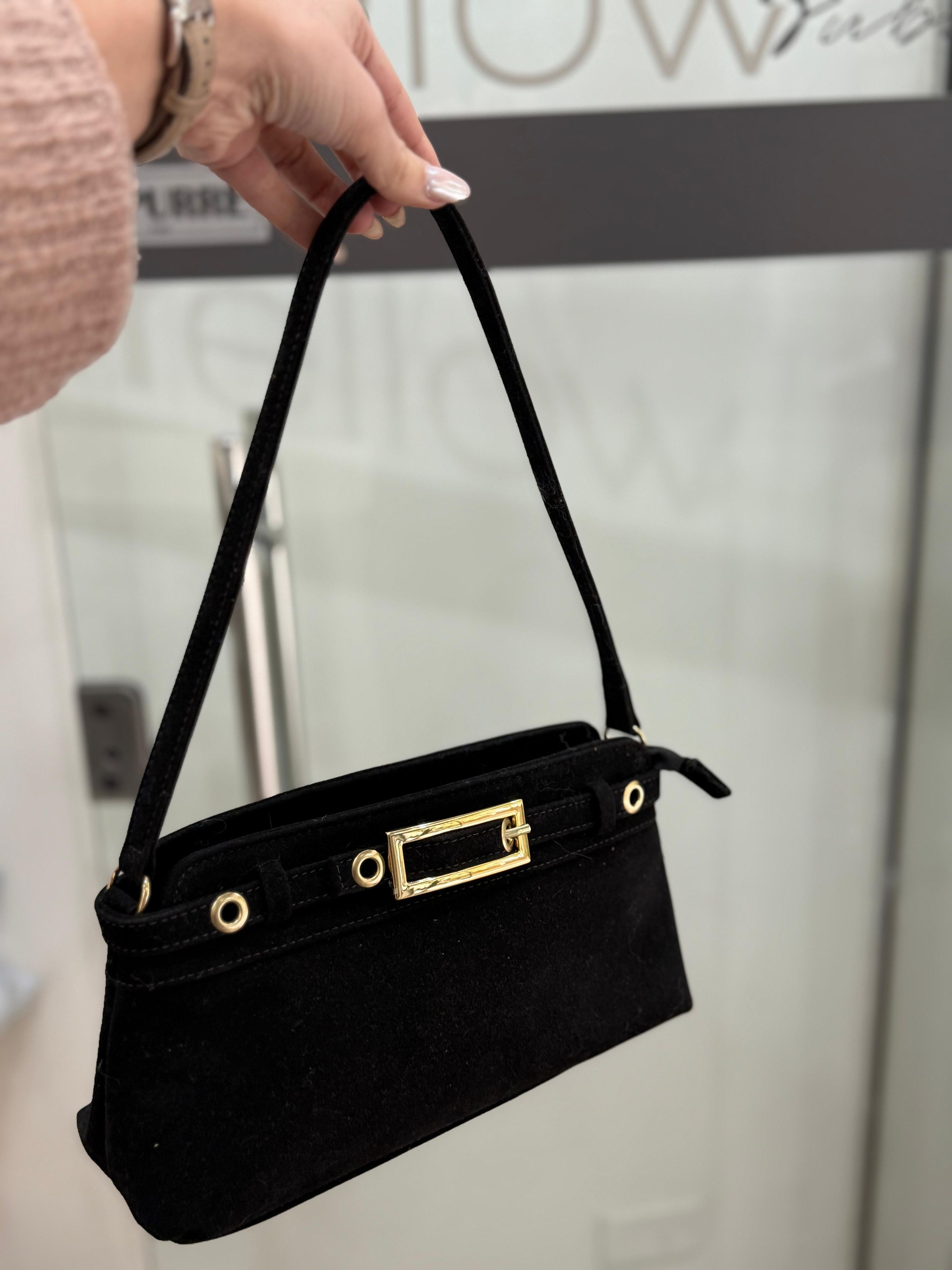 Bolsa Chamois Vegan Tiracolo 