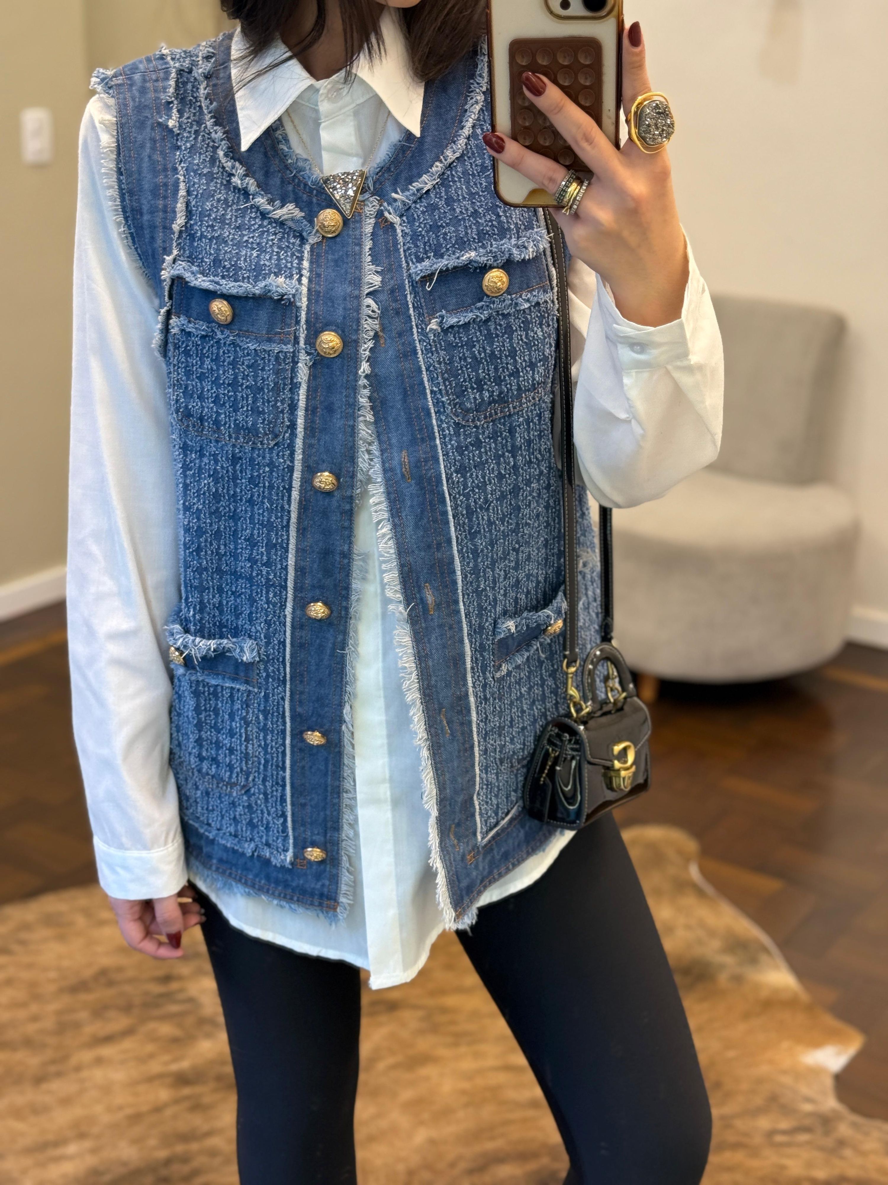 Colete Jeans 