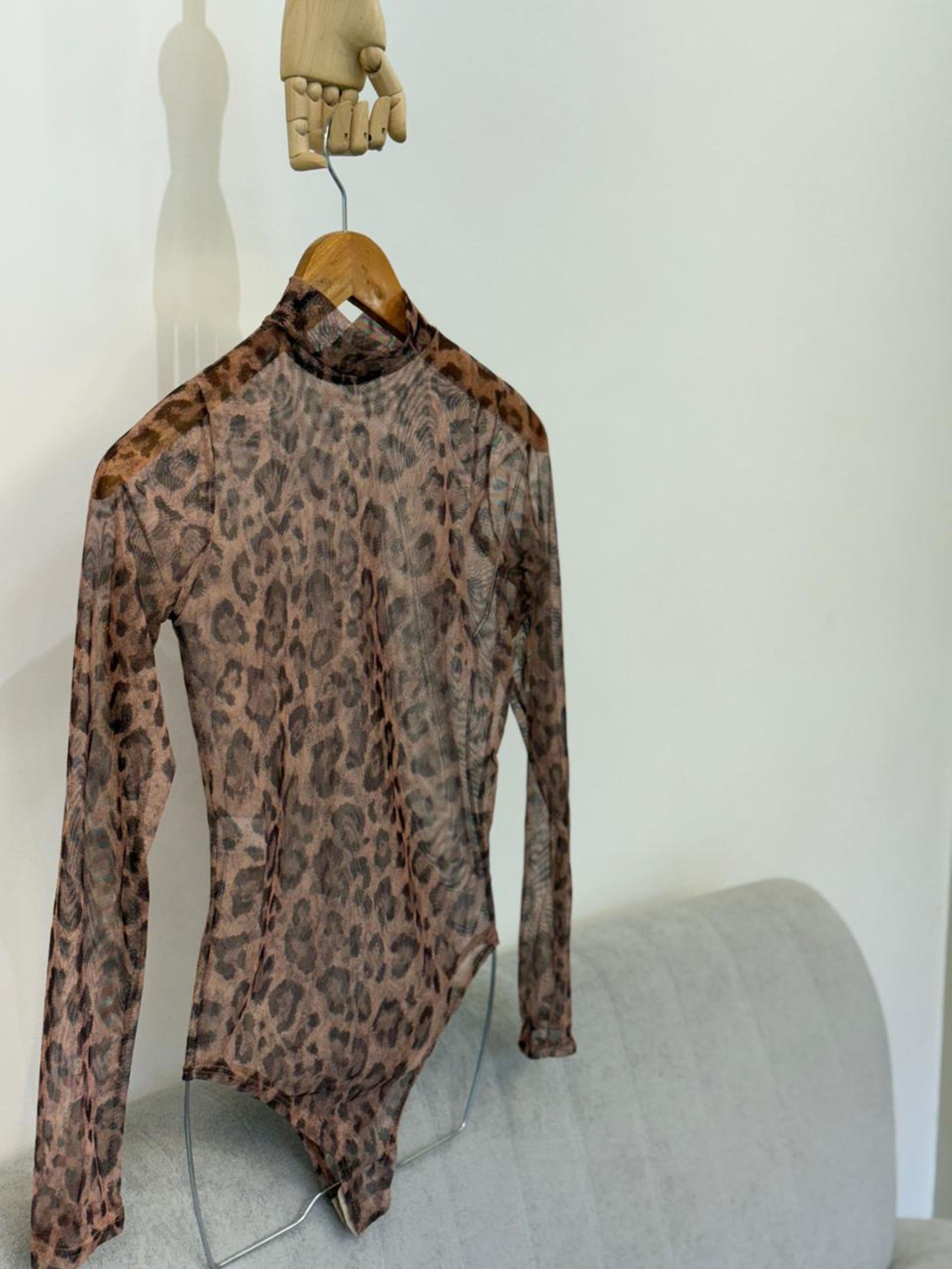 Body Tule Animal Print