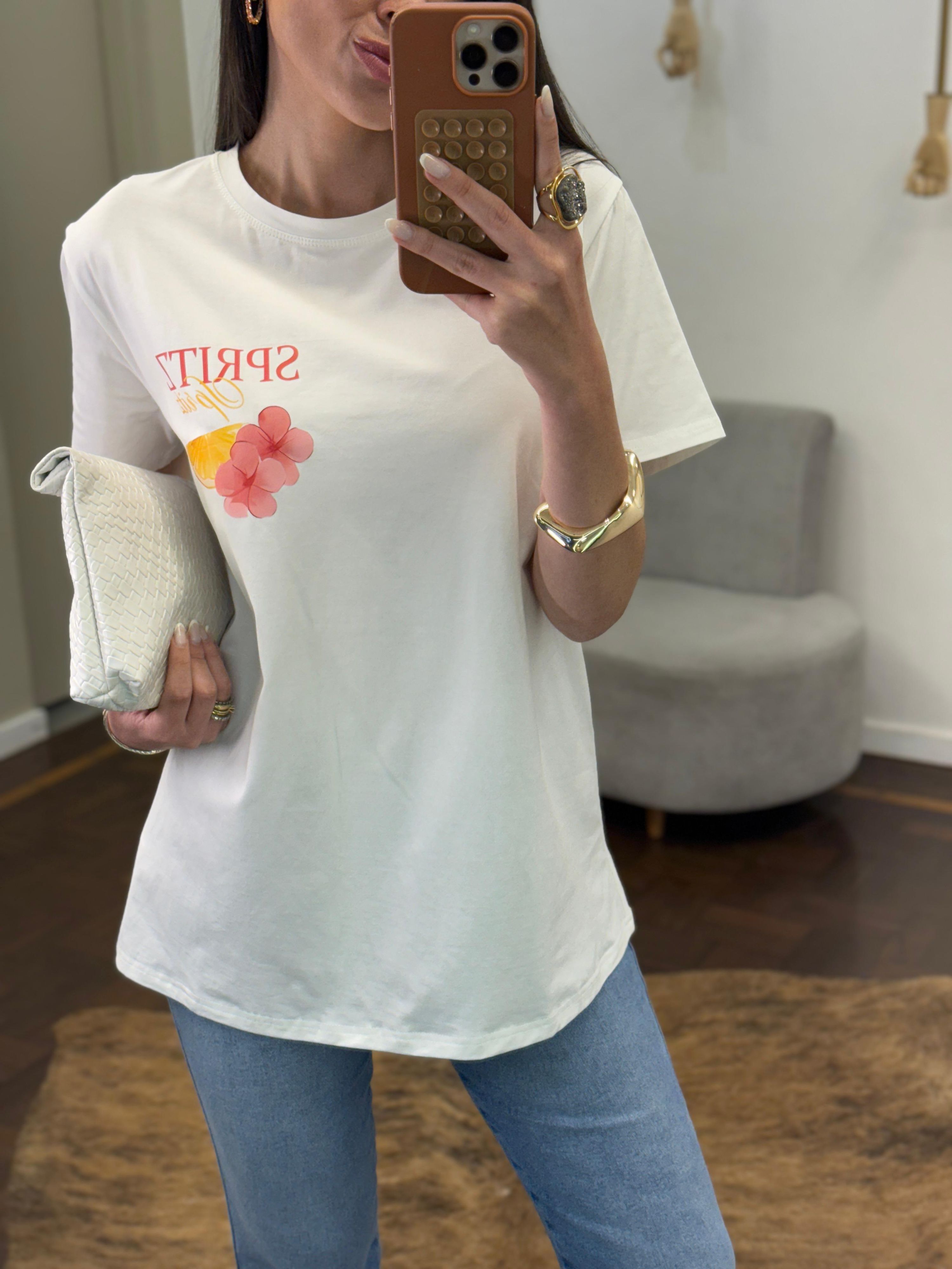 T-shirt Spritz - Branca 