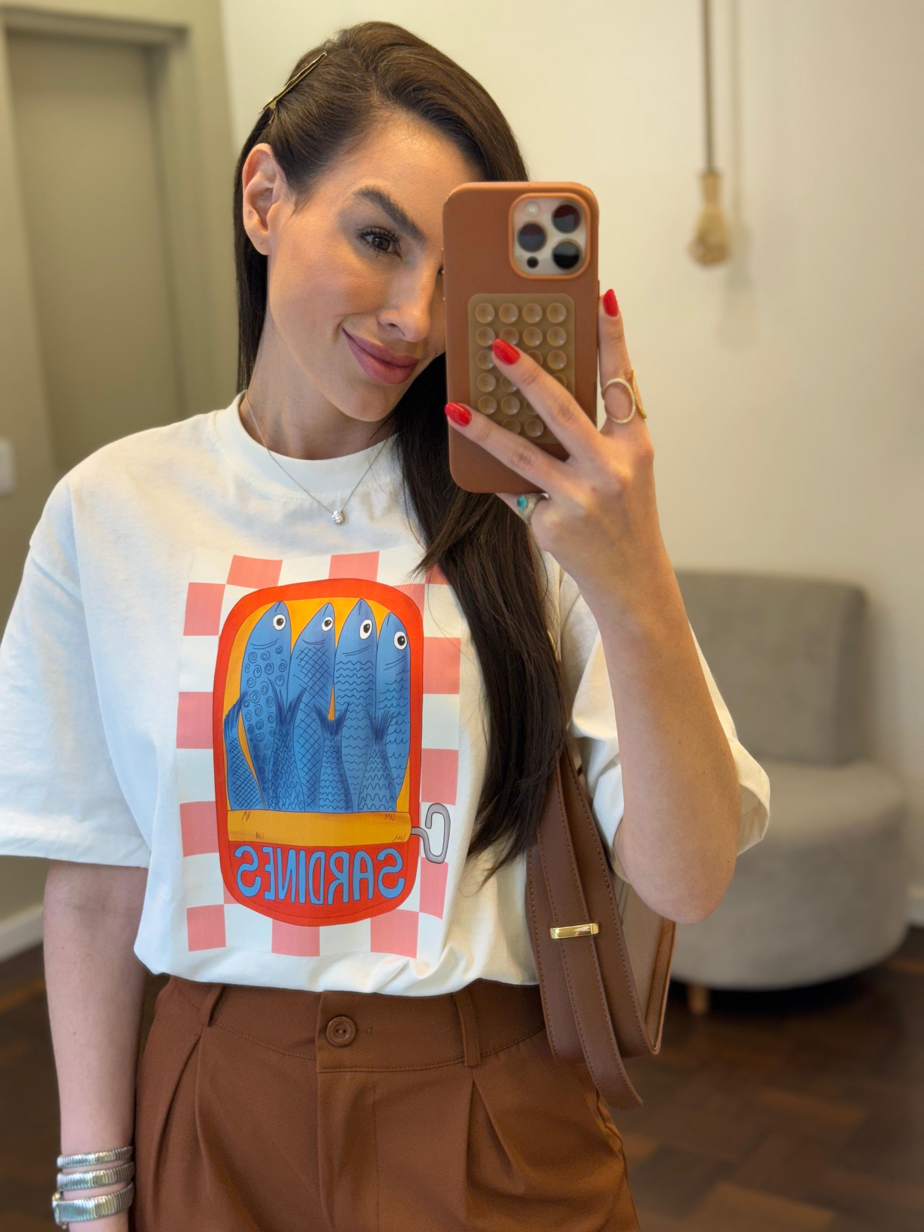 T-shirt Lata Sardines 