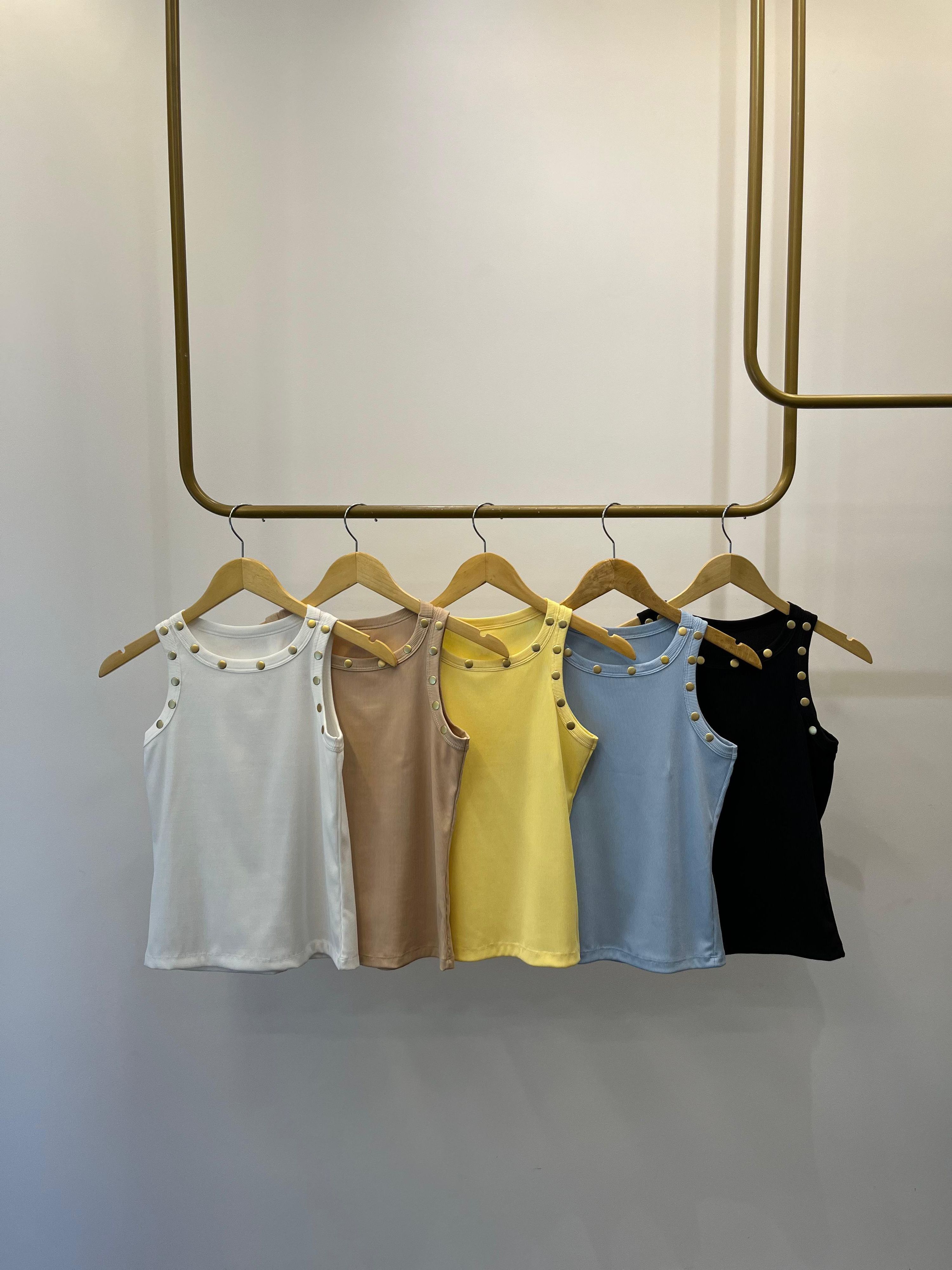 Regata Ribana Fabi - Amarelo Manteiga