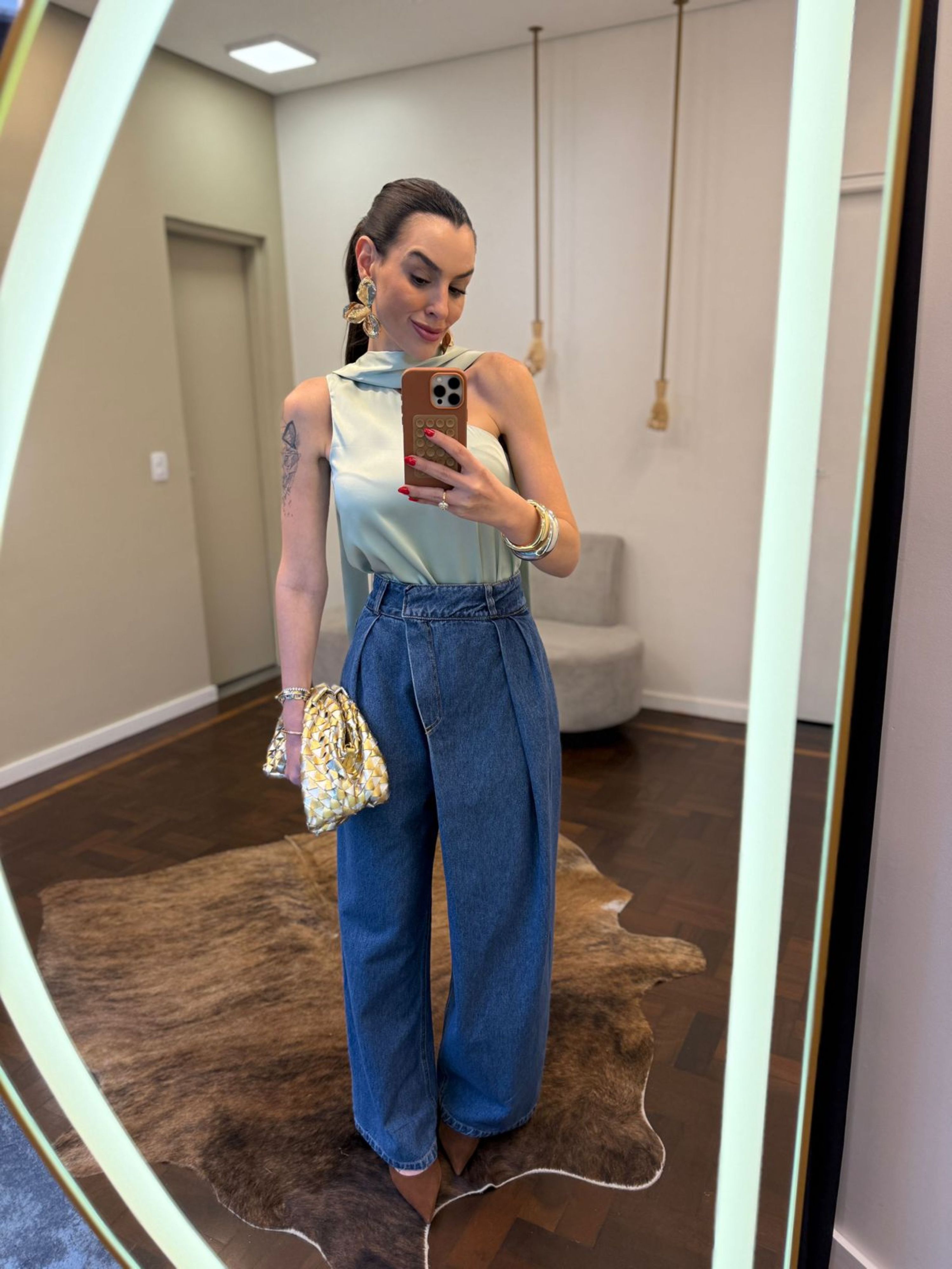 Calça Jeans Alfaiataria Crossover 