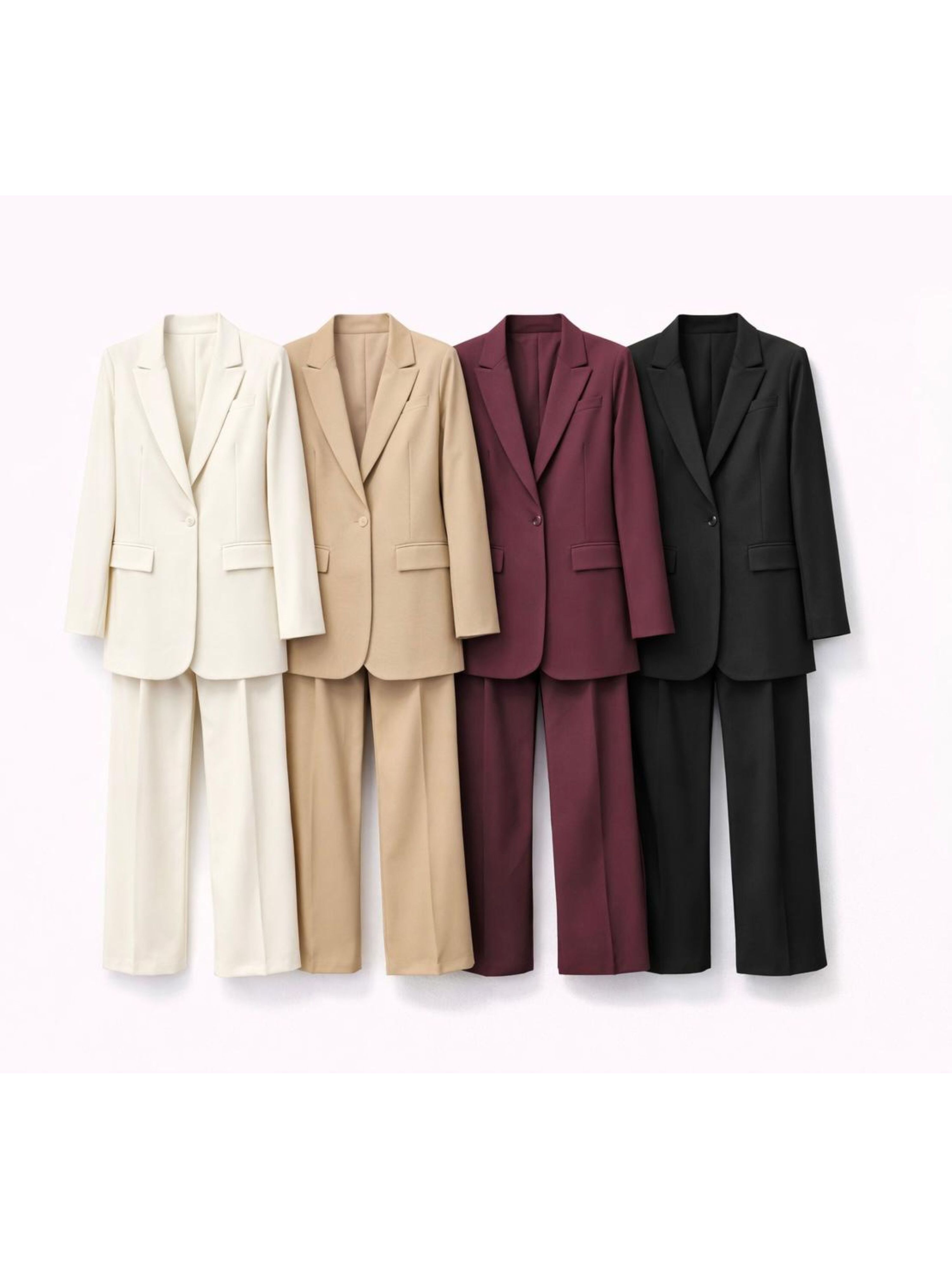 Conjunto Alfaiataria Ella - Creme