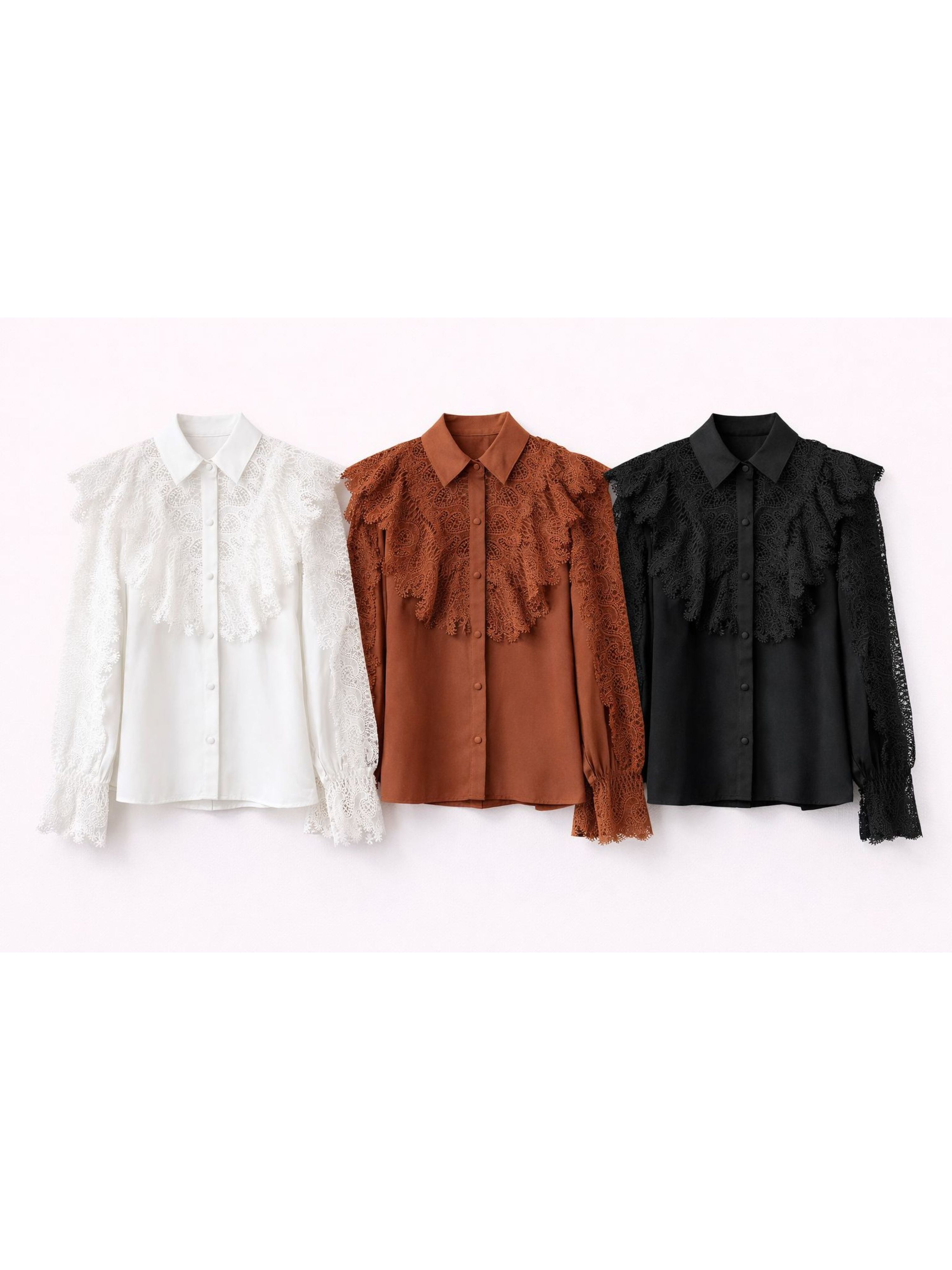 Camisa Guipir Poise - Branca