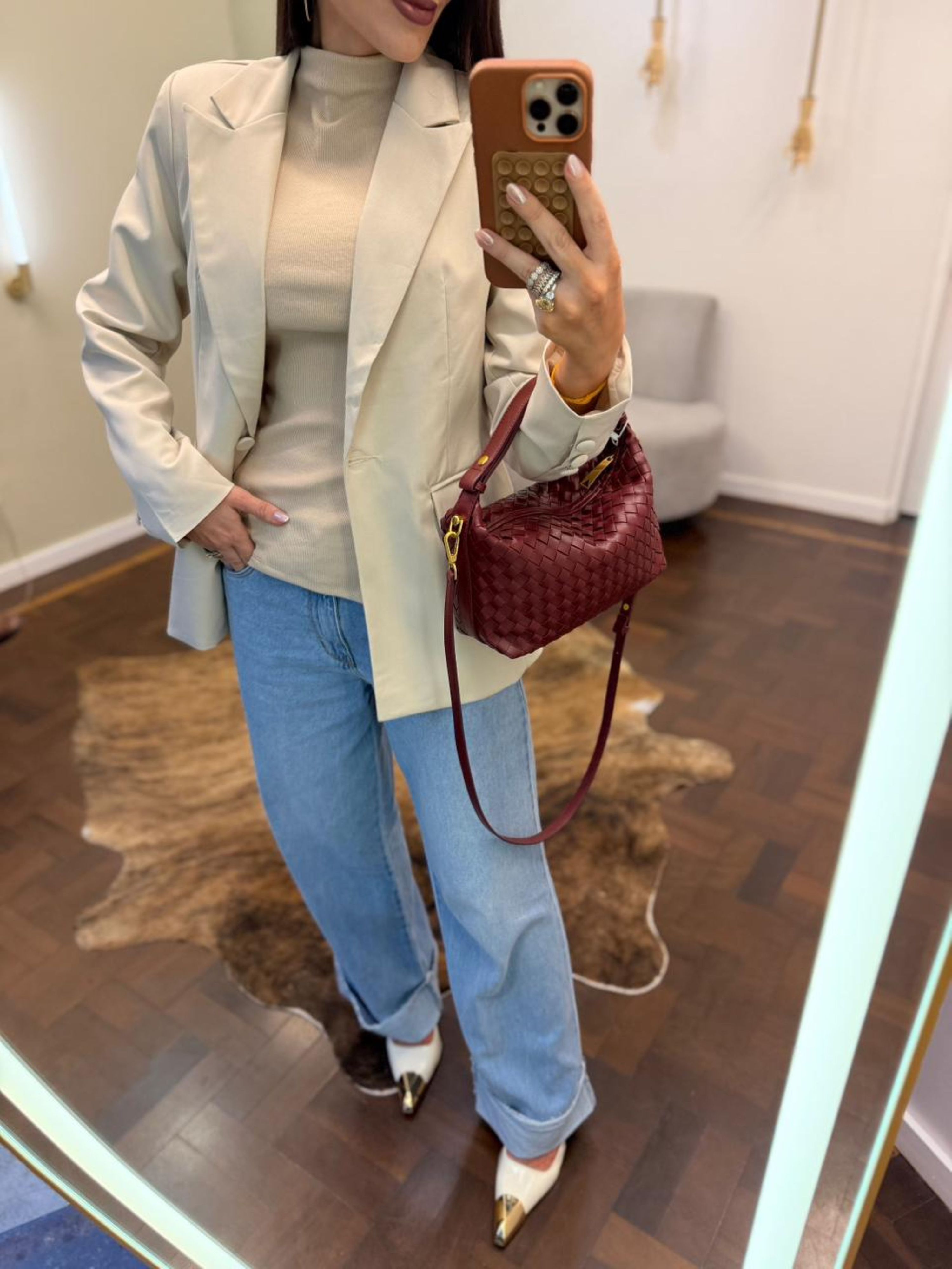 Blazer Alfaiataria Fresh - Off White