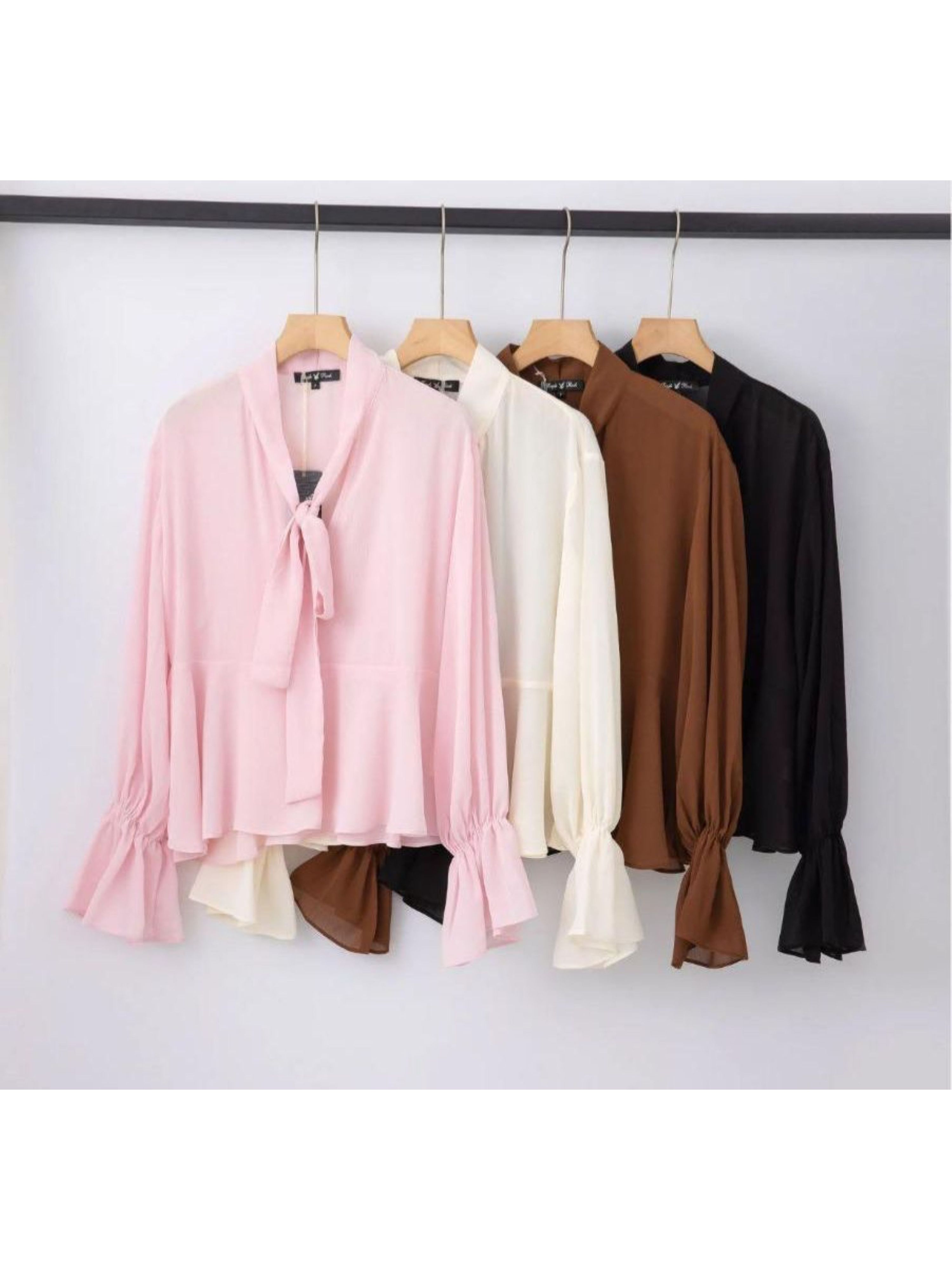 Camisa Laço Magnólia - Preta 