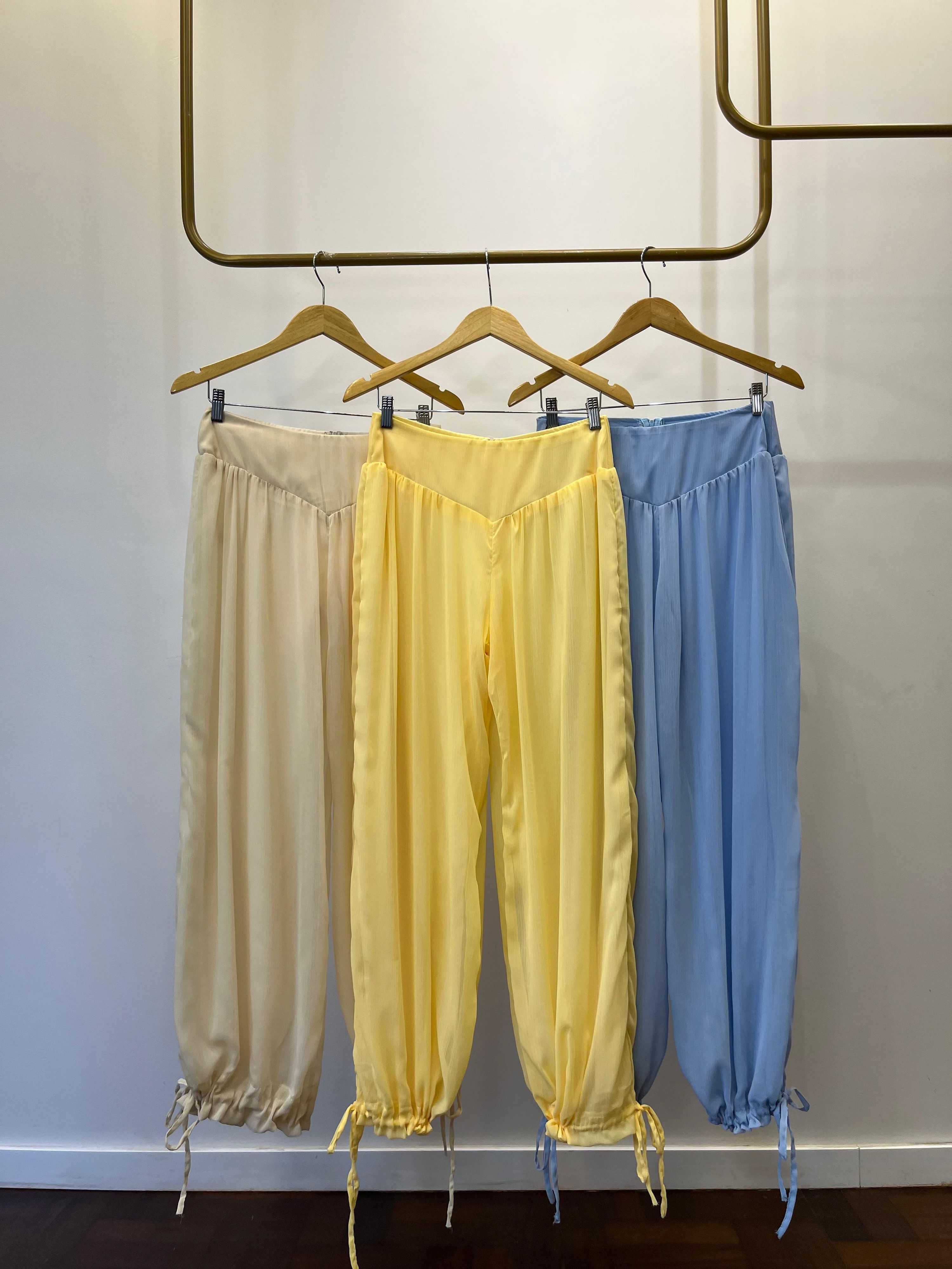 Calça Aladim Slim Júlia - Nude