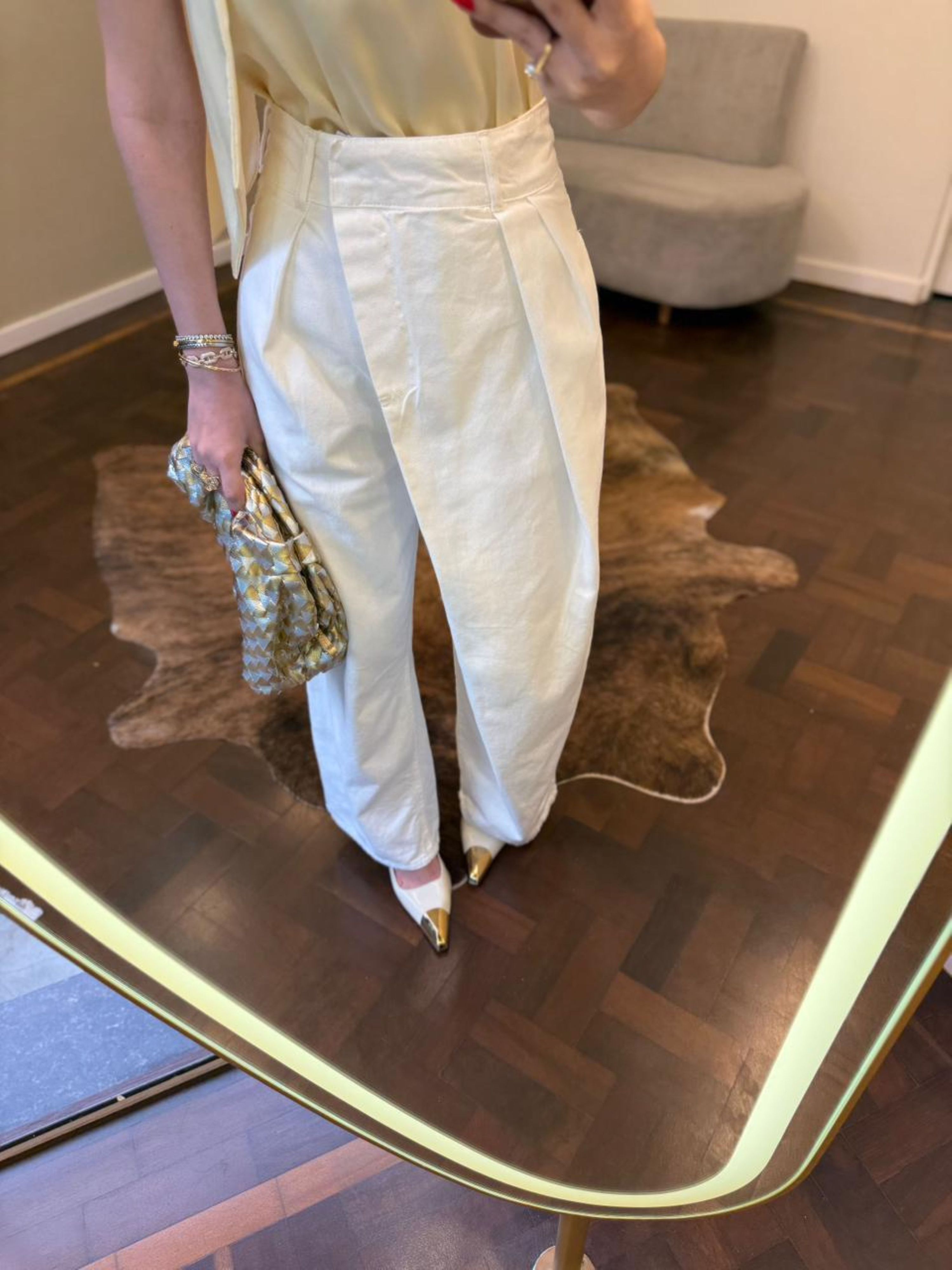 Calça Jeans Alfaiataria Crossover  - Lavagem Off W...