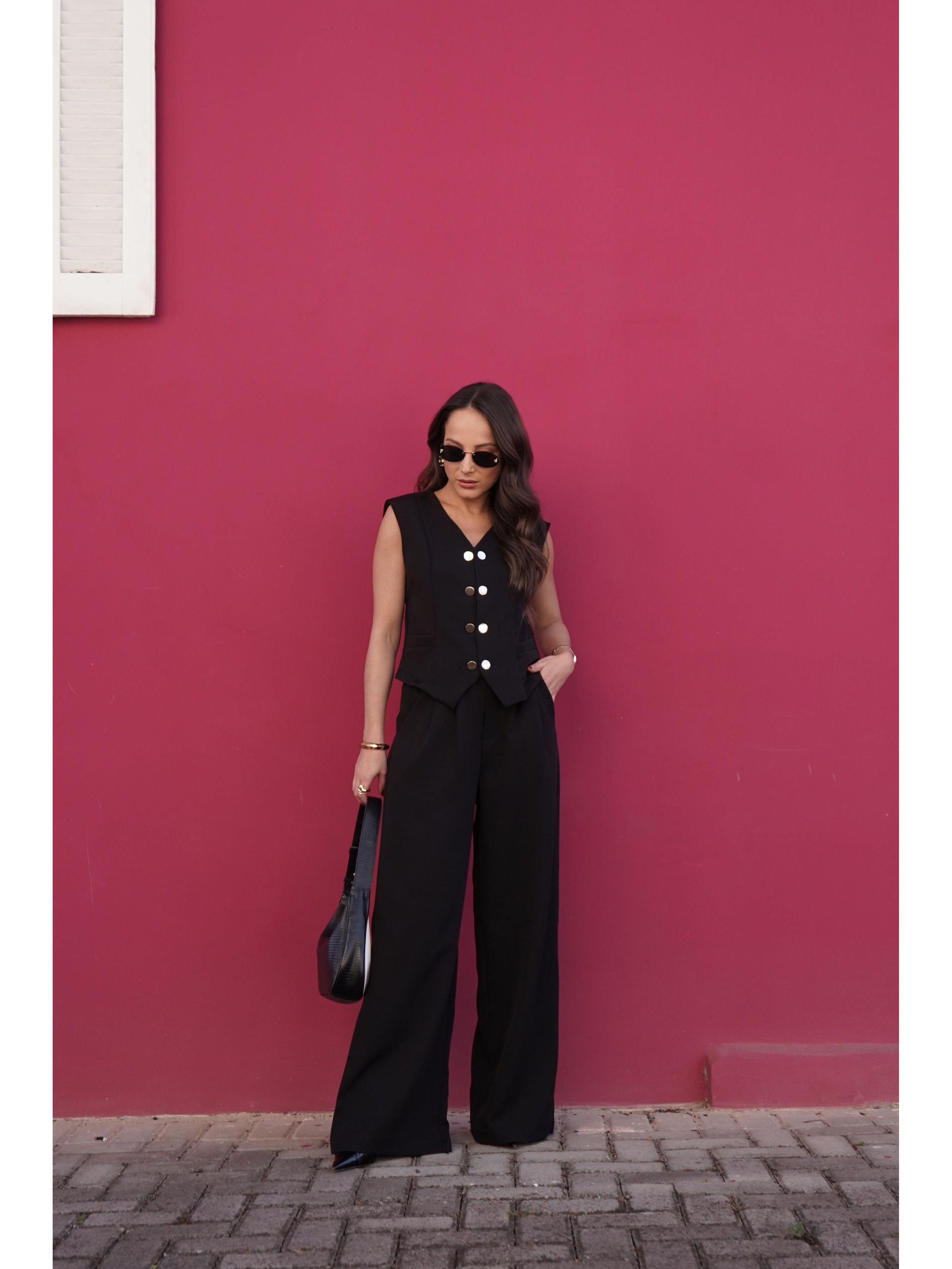 Conjunto Alfaiataria Zurique - Preto 