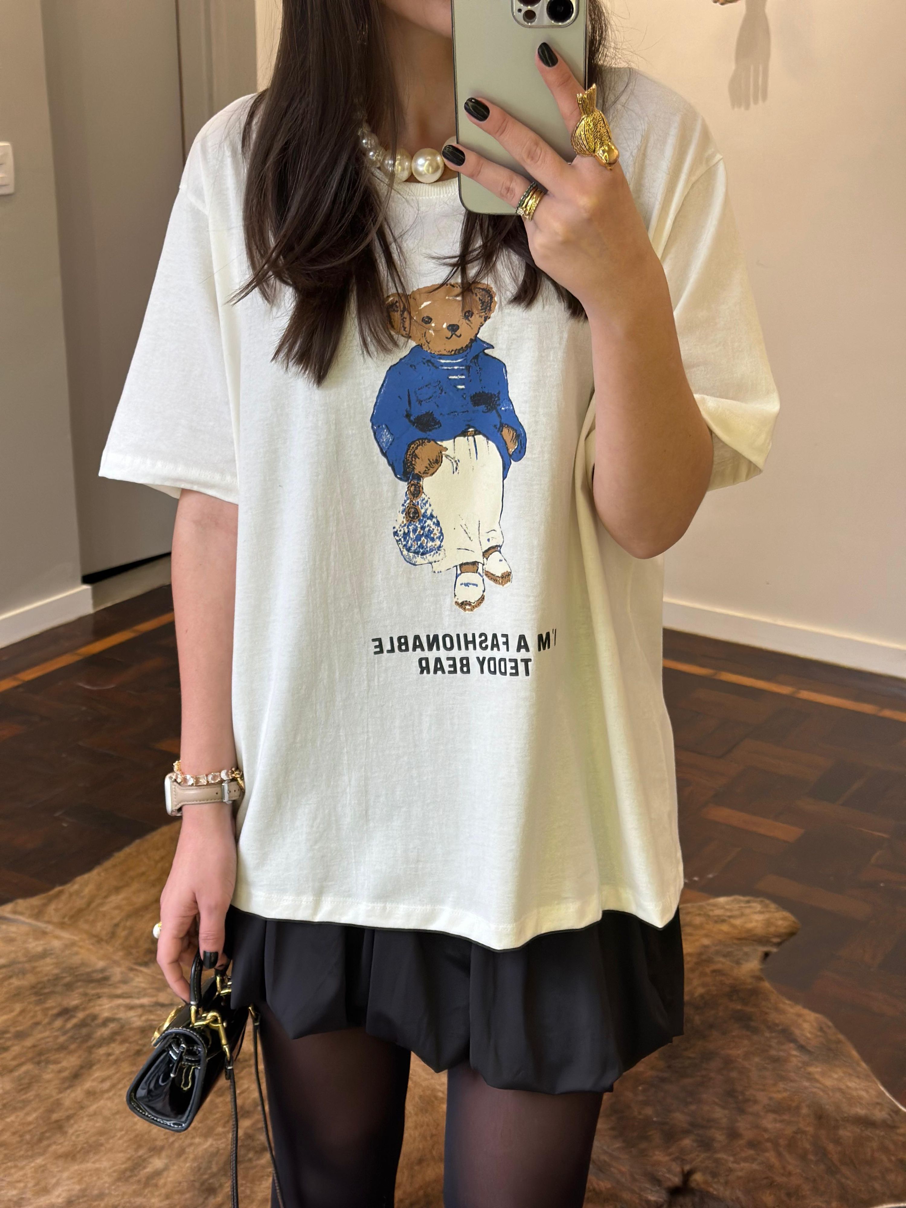 Saia Balonê Fluit - Preto