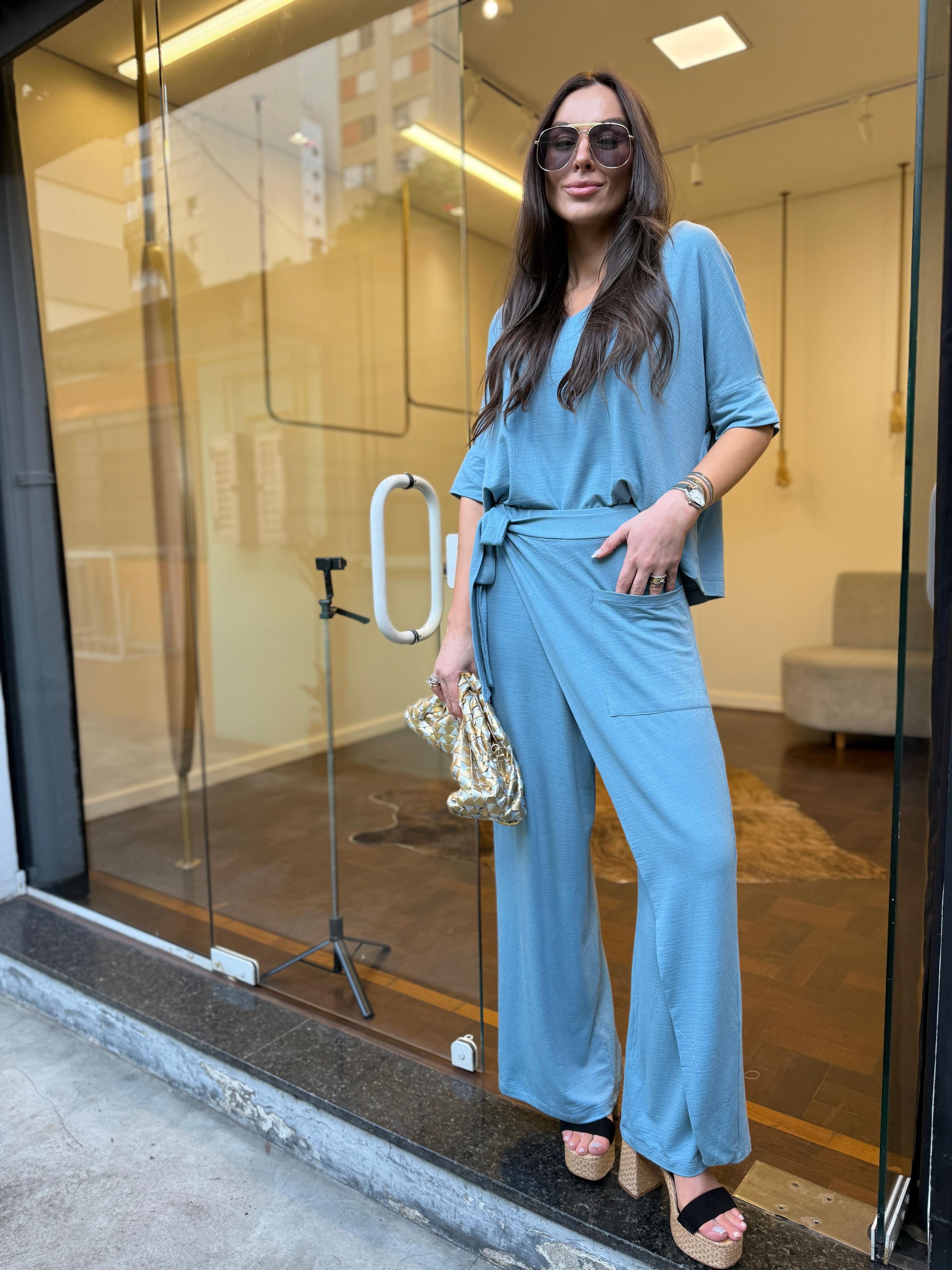 Conjunto Vicenza - Azul