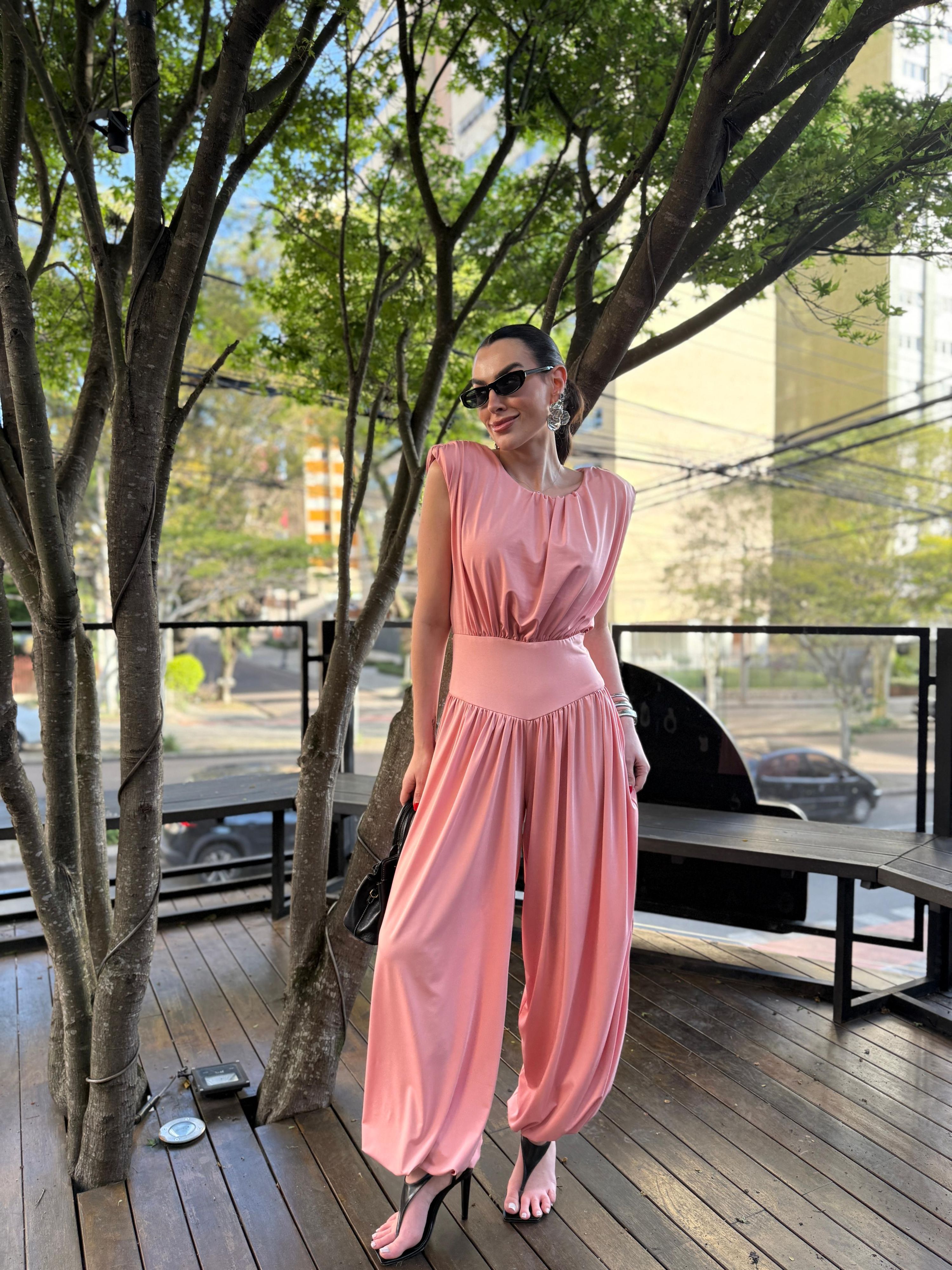 Macacão Camilla - Rose