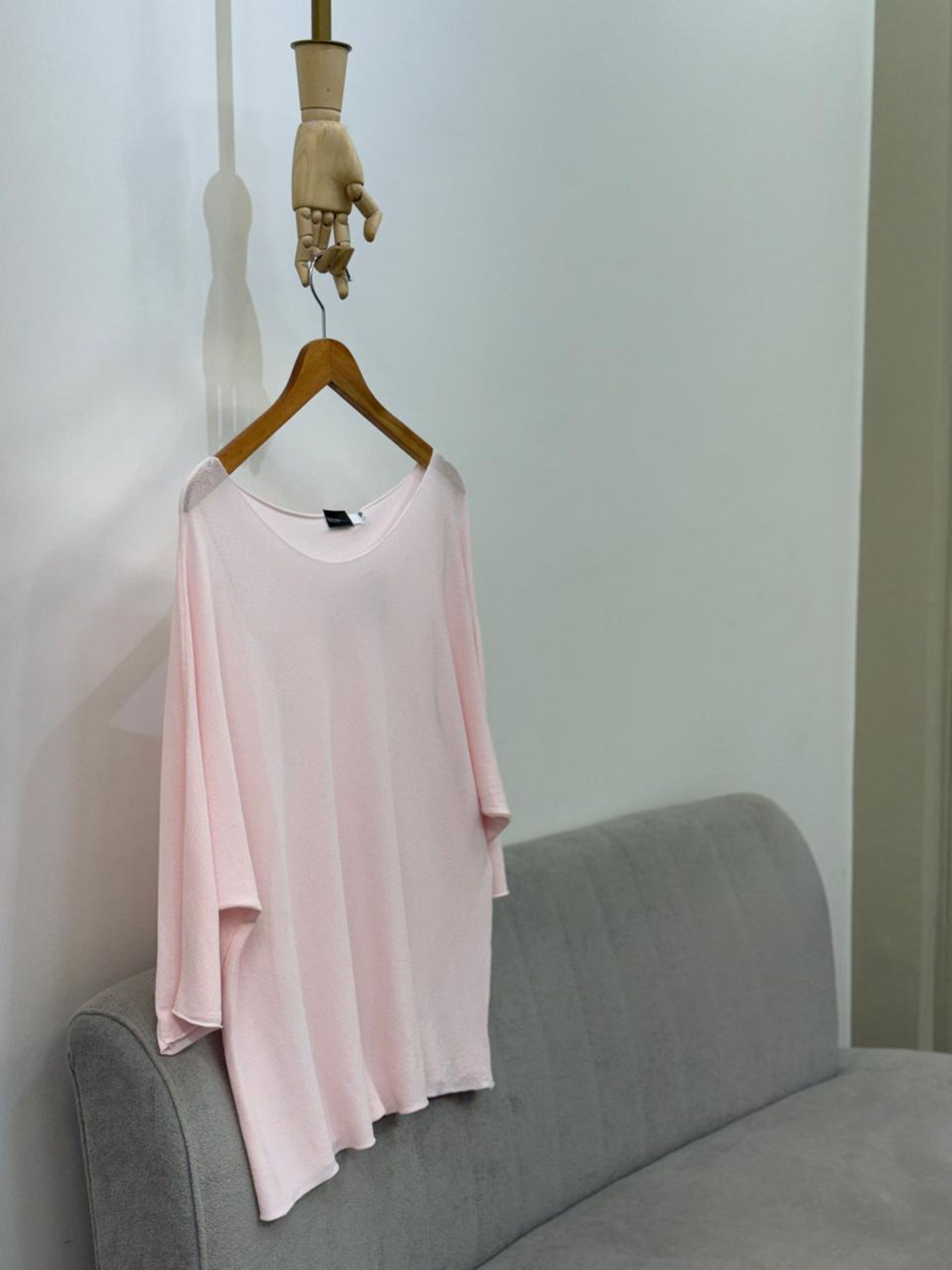 Blusa de Fio Soft - Rosa Bebê 