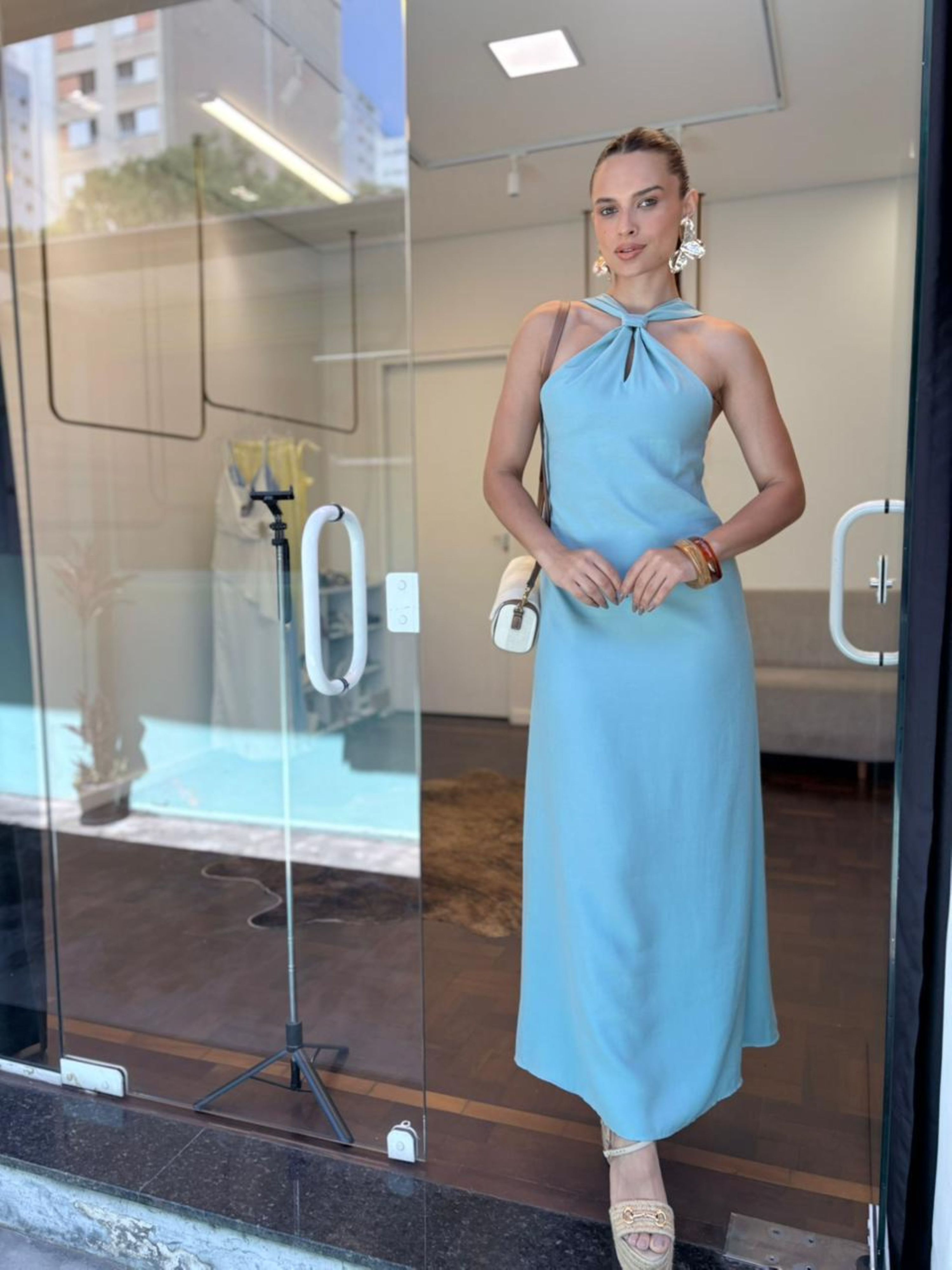 Vestido Malu Alfaiataria Marrant - Verde