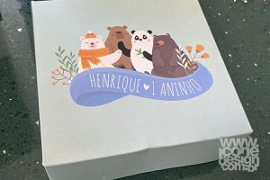 Caixa de Papel para Aniversários - Ícone Design