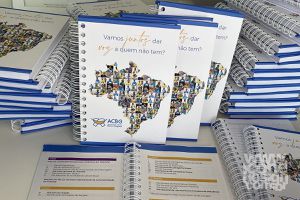 Caderno Pautado Empresarial ACBG 2021 - 15x21cm - Ícone Design