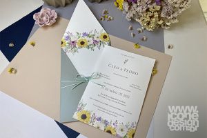 Convite de casamento Dubai I - Ícone Design