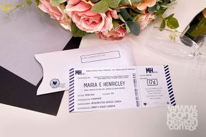 Convite de Casamento - Londres III - Ícone Design
