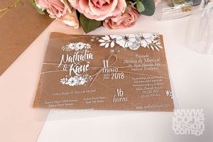 Convite de Casamento - Viena I - Ícone Design