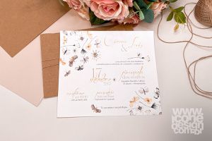 Convite de Casamento - Viena II - Ícone Design