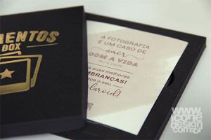 Caixa Box Momentos para Polaroid - Ícone Design