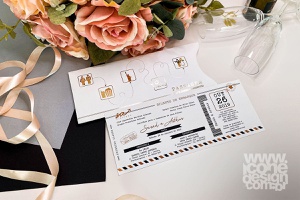 Convite de Casamento - Londres IV - Ícone Design