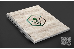 Caderno de Recados Medicina Veterinária - Ícone Design