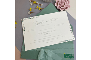 Convite de Casamento - New York g&v - Ícone Design