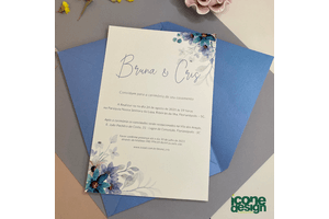 Convite de Casamento - New York b&c - Ícone Design