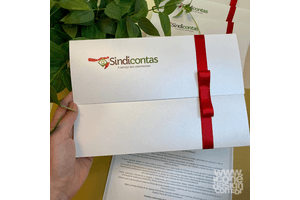 Convite Empresarial - Sindicontas - Ícone Design