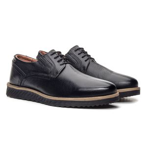 Sapato Casual Tiago Floater Preto - Alex Senne | Sapatos Sociais Premium