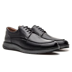 Sapato Masculino Jason Couro Floater Preto - Alex Senne | Sapatos Sociais Premium