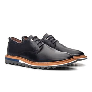 Sapato Casual Pietro Napa Preto - Alex Senne | Sapatos Sociais Premium
