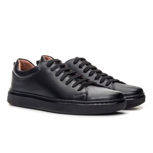 Sapato Casual Rafael Napa Preto - Alex Senne | Sapatos Sociais Premium
