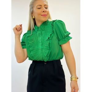Camisa Laila Verde - LD102d - Ana G Store