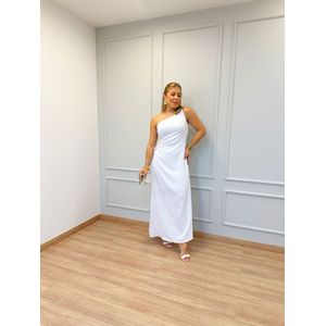 Vestido Leona Branco - 98790 - Ana G Store