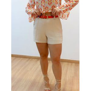 Shorts Capri Linho - 24498a - Ana G Store