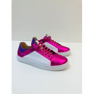 Tênis Valentina Branco/pink/roxo - 2220787 - Ana G Store