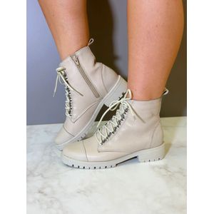 Coturno Jordan Off White - 401376 - Ana G Store